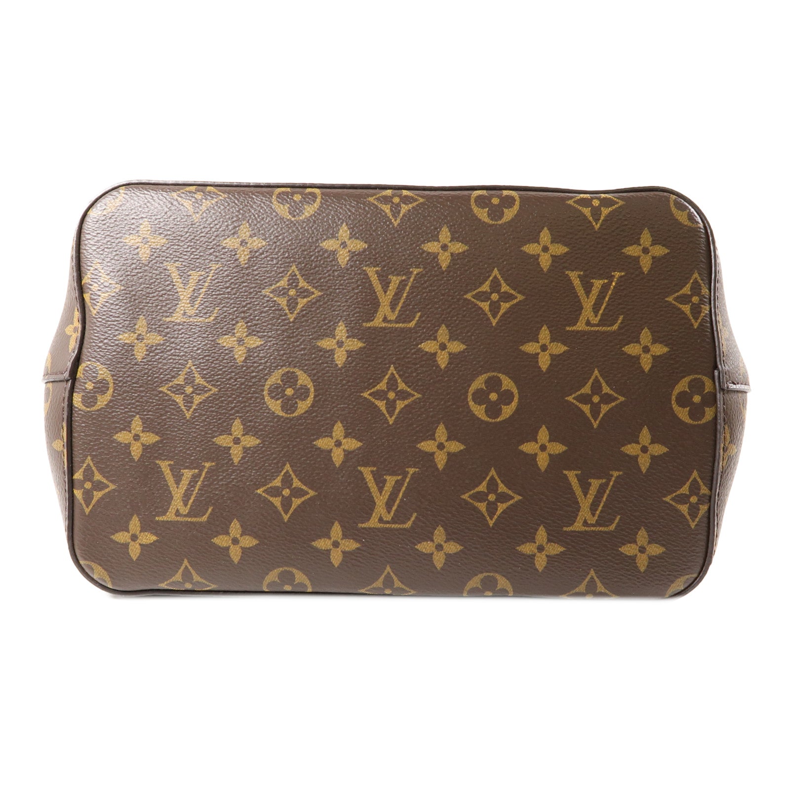 LOUIS VUITTON Monogram NeoNoe MM金扣肩背袋棕色