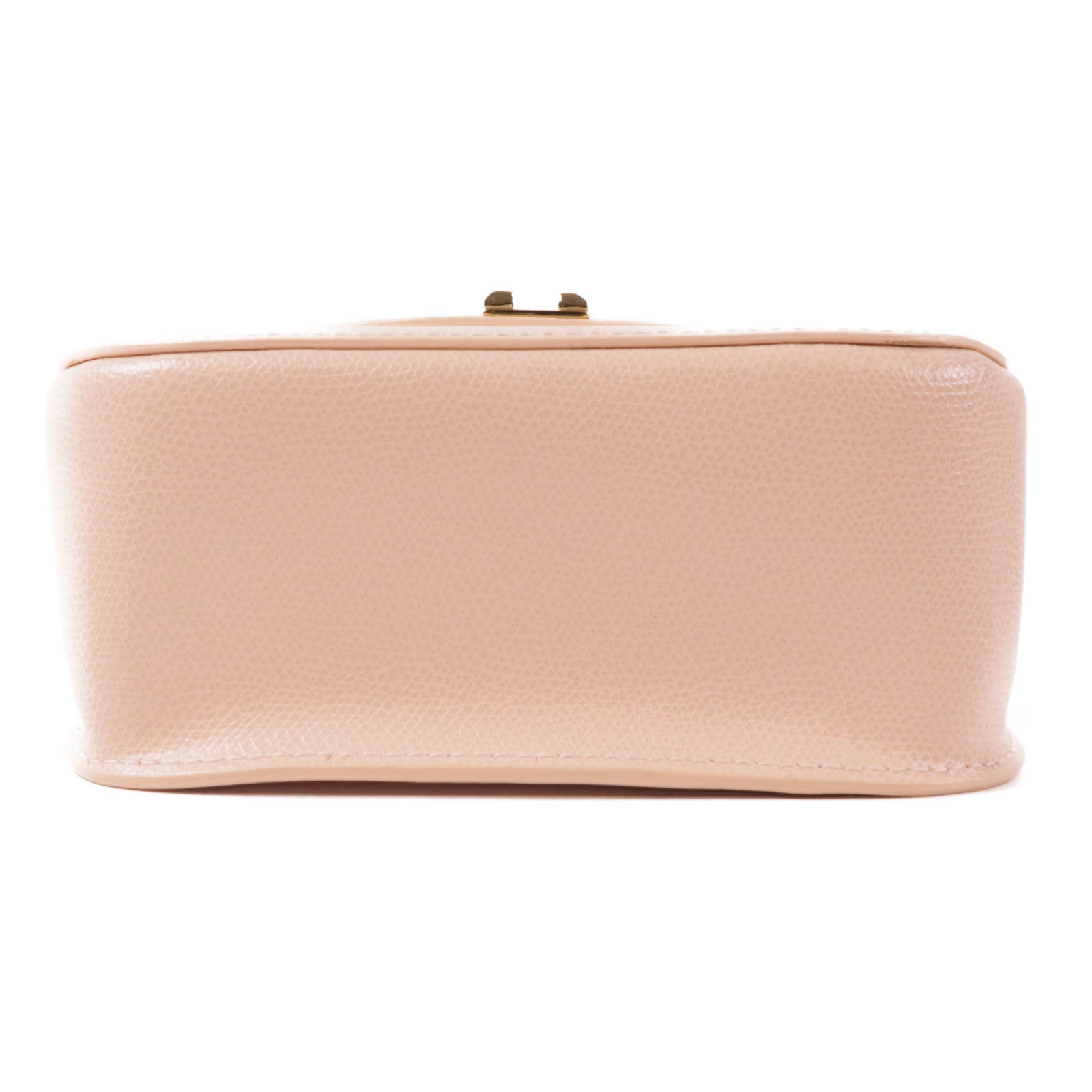 Furla 牛皮皮革Chain Shoulder金扣鏈帶肩背袋