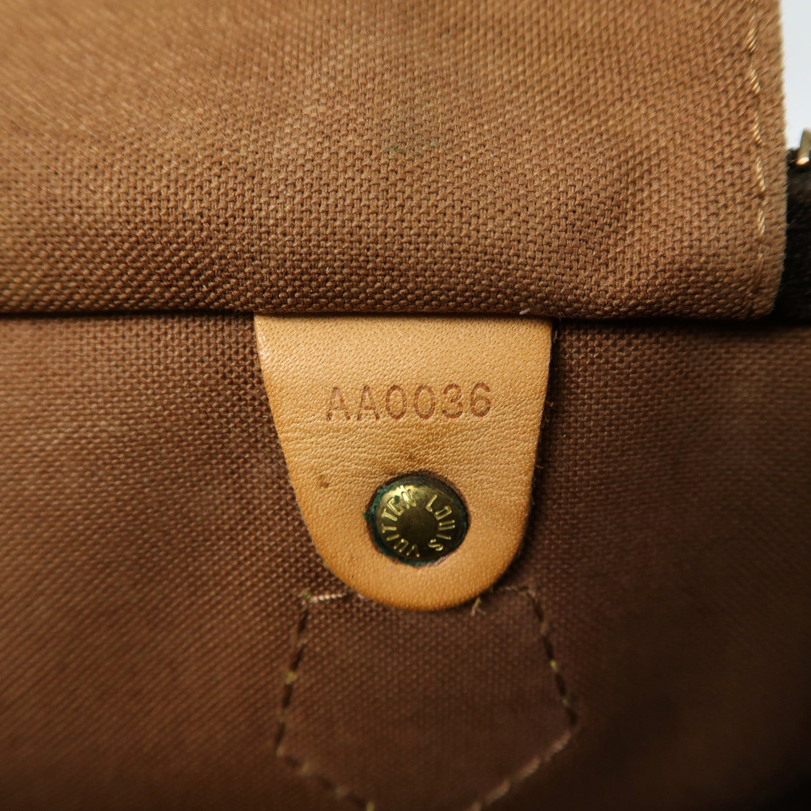 LOUIS VUITTON 【激減優惠】Monogram Speedy 35金扣手挽袋啡色