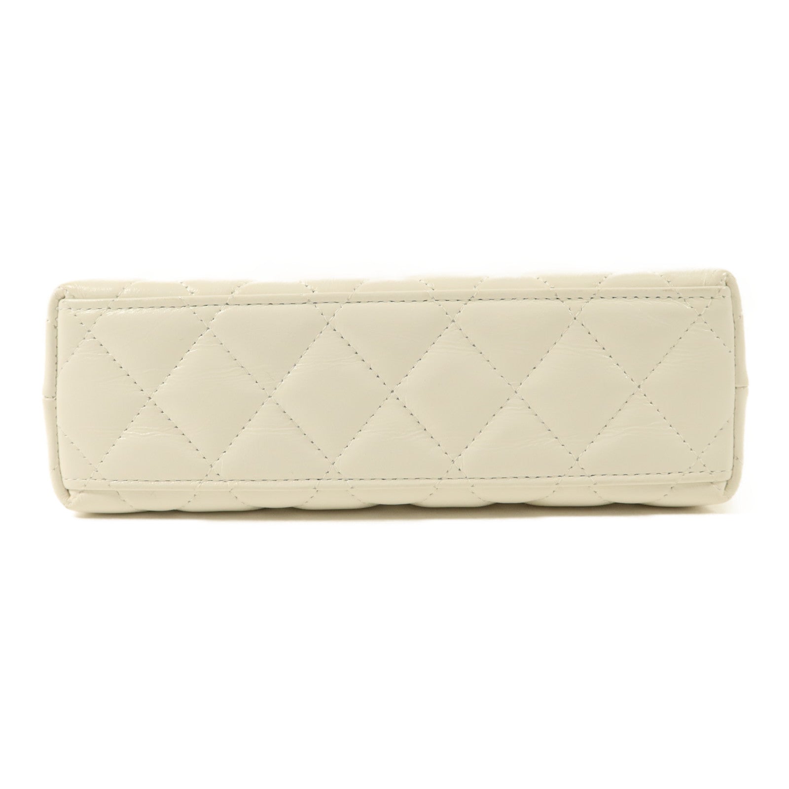 CHANEL 牛皮皮革Kelly Bag金扣鏈帶手挽肩背兩用袋