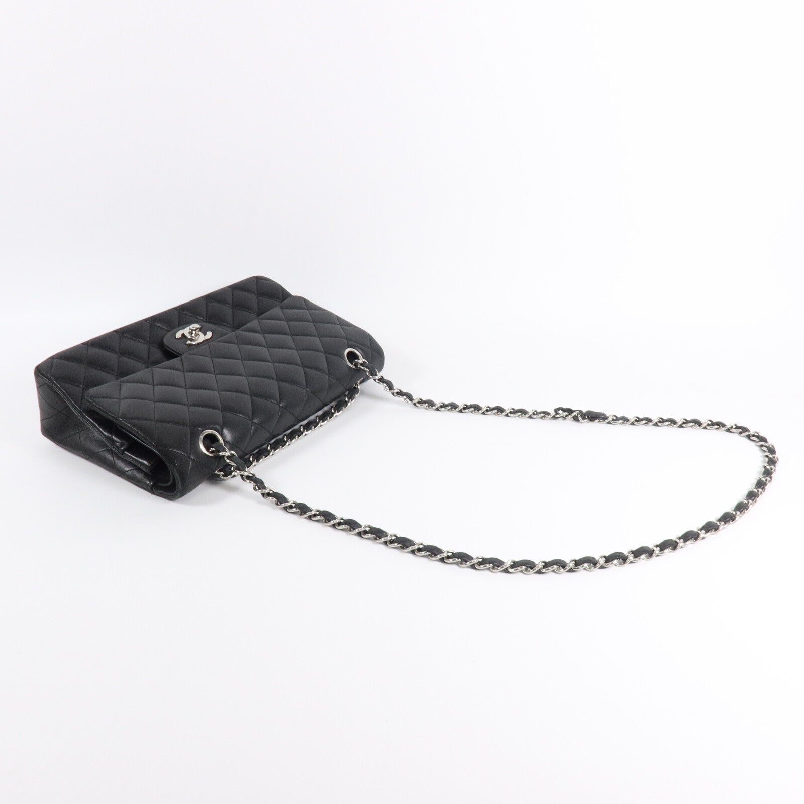 CHANEL 羊皮皮革Classic 25鏈帶肩背袋