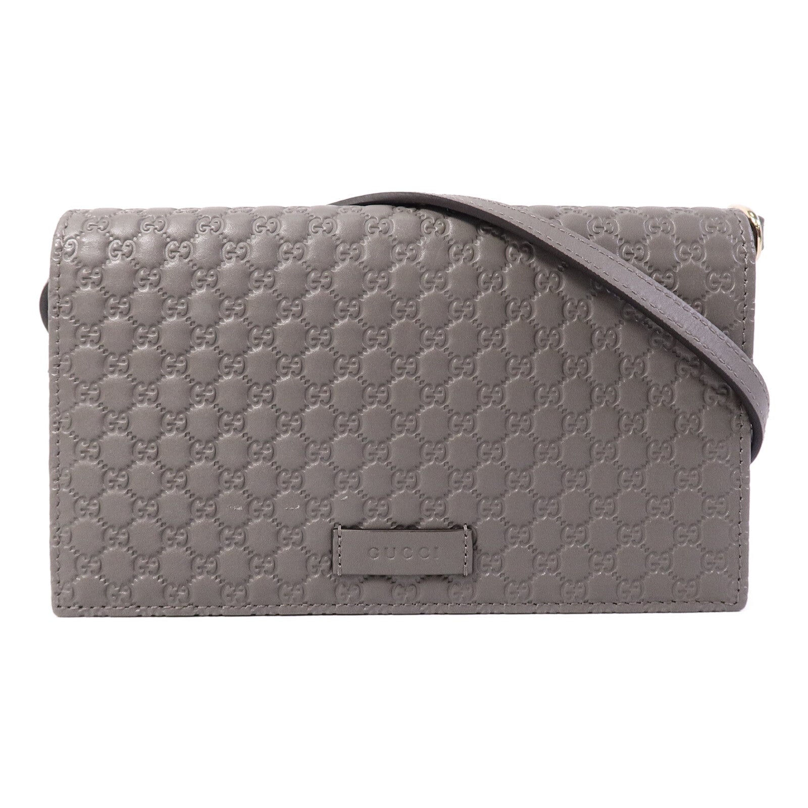 GUCCI 牛皮皮革Wallet On Chain肩背袋