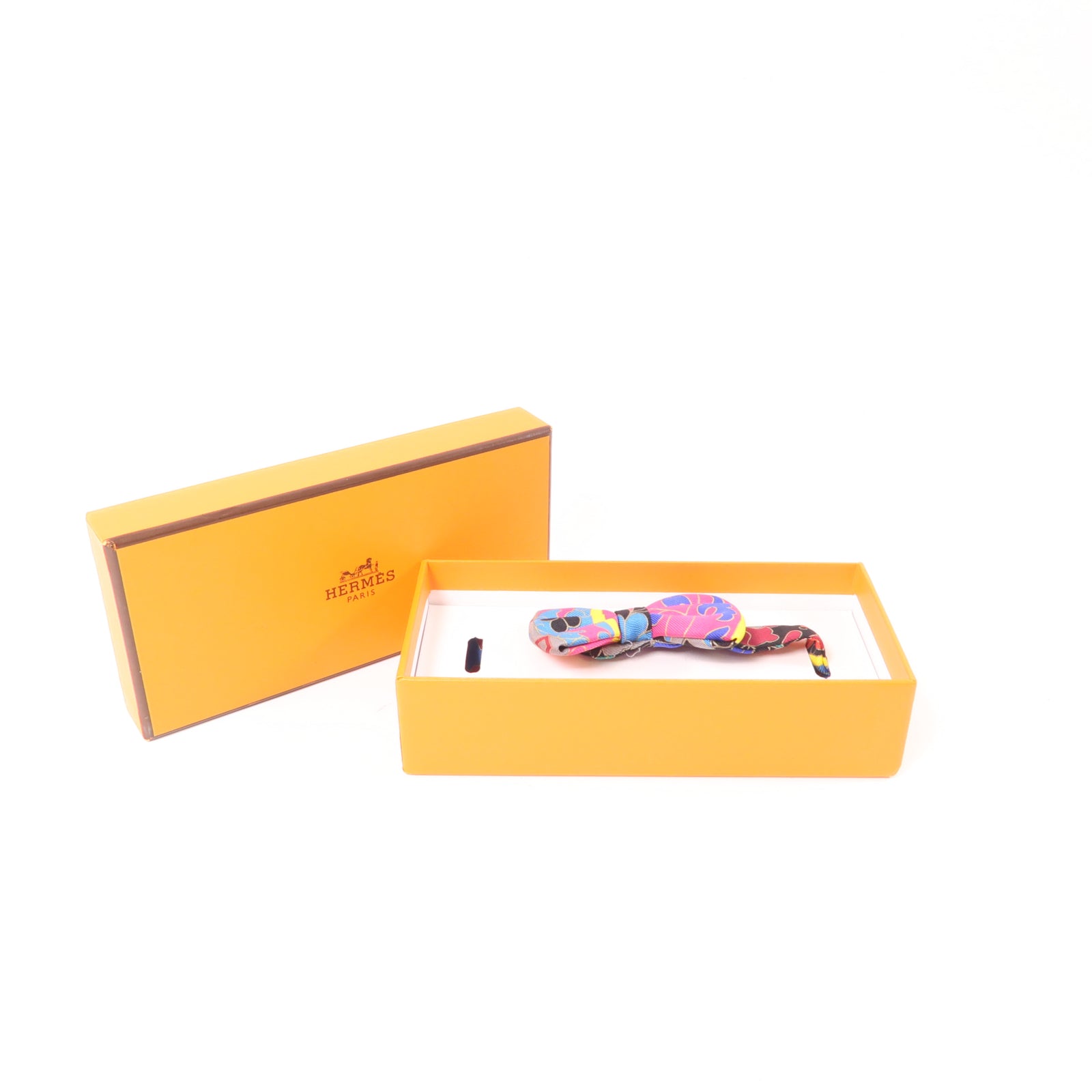 HERMES 【激減優惠】絲質H Bow Tie彩色