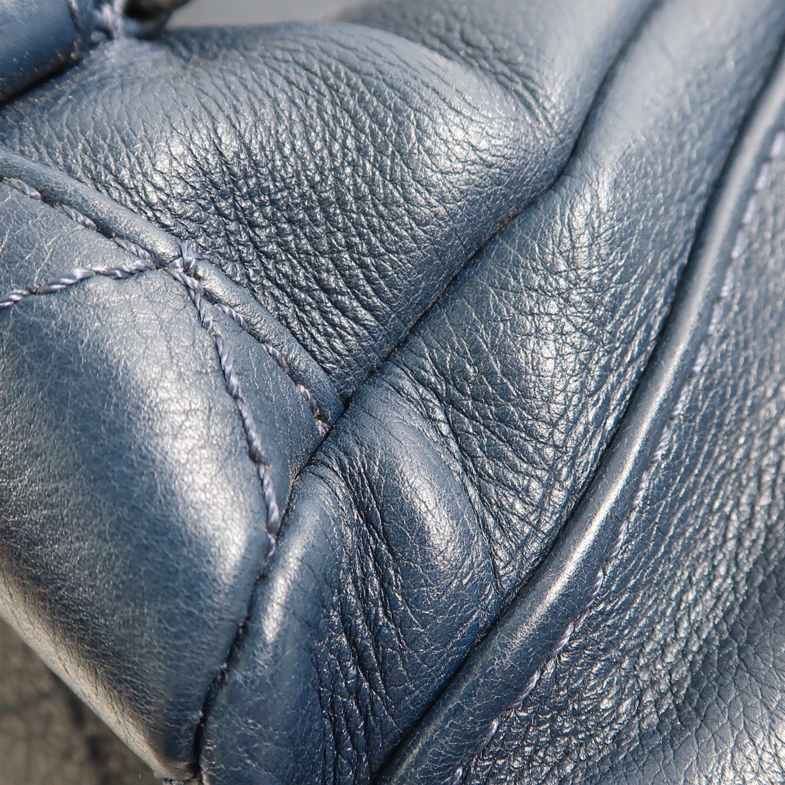 CHANEL 牛皮皮革Backpack銀扣背包