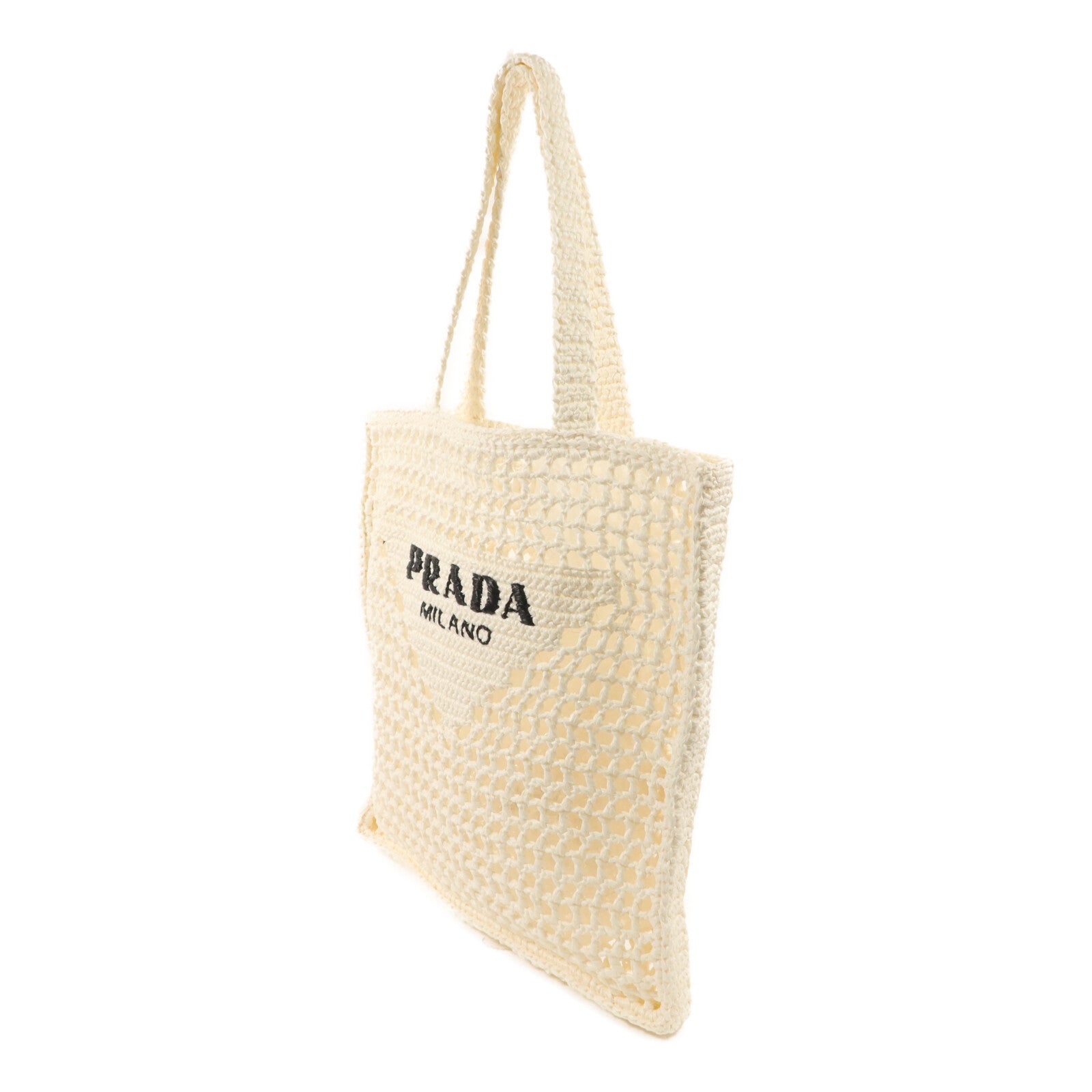 PRADA 酒椰Crochet Tote Bag手挽袋