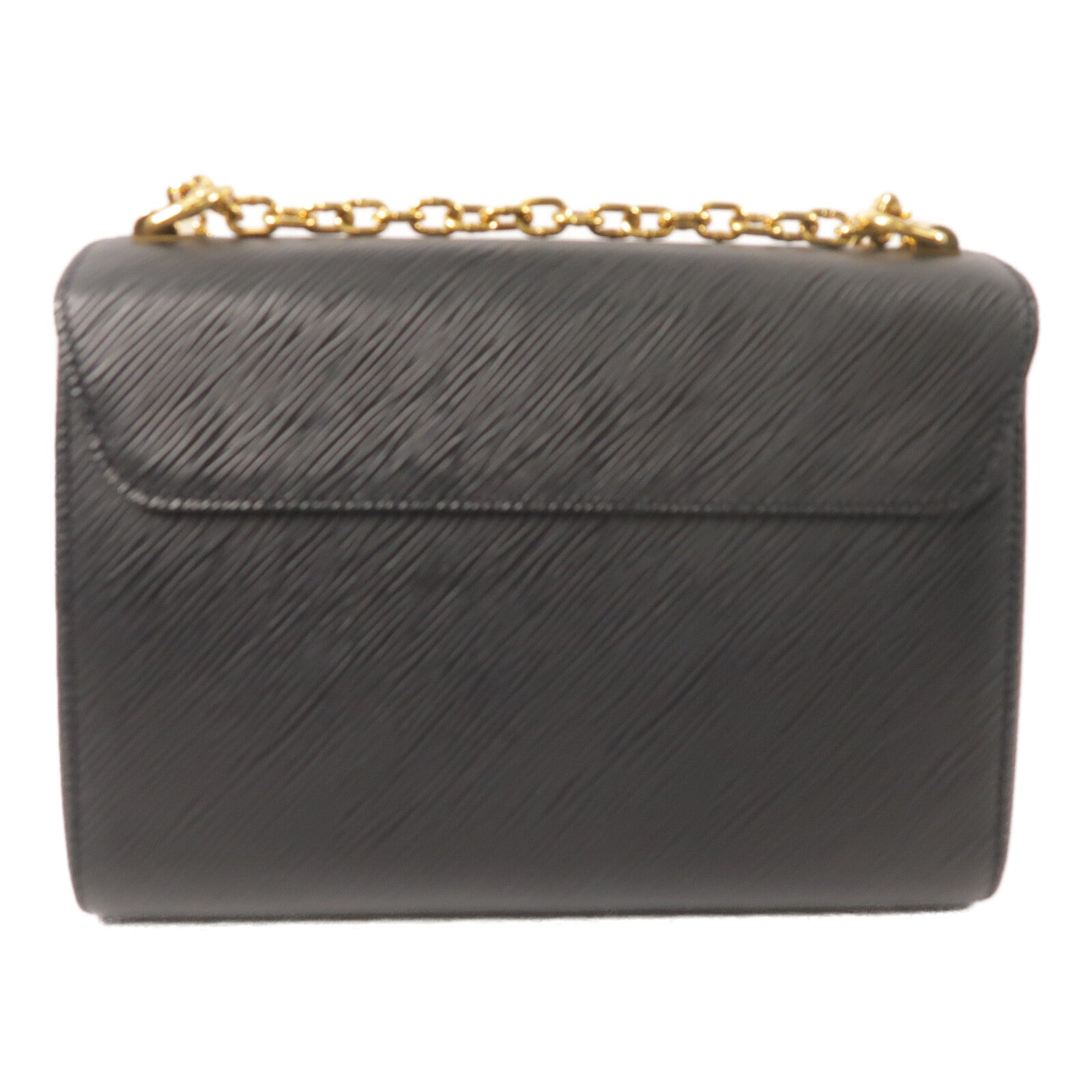 LOUIS VUITTON Epi Twist MM金扣鏈帶肩背袋