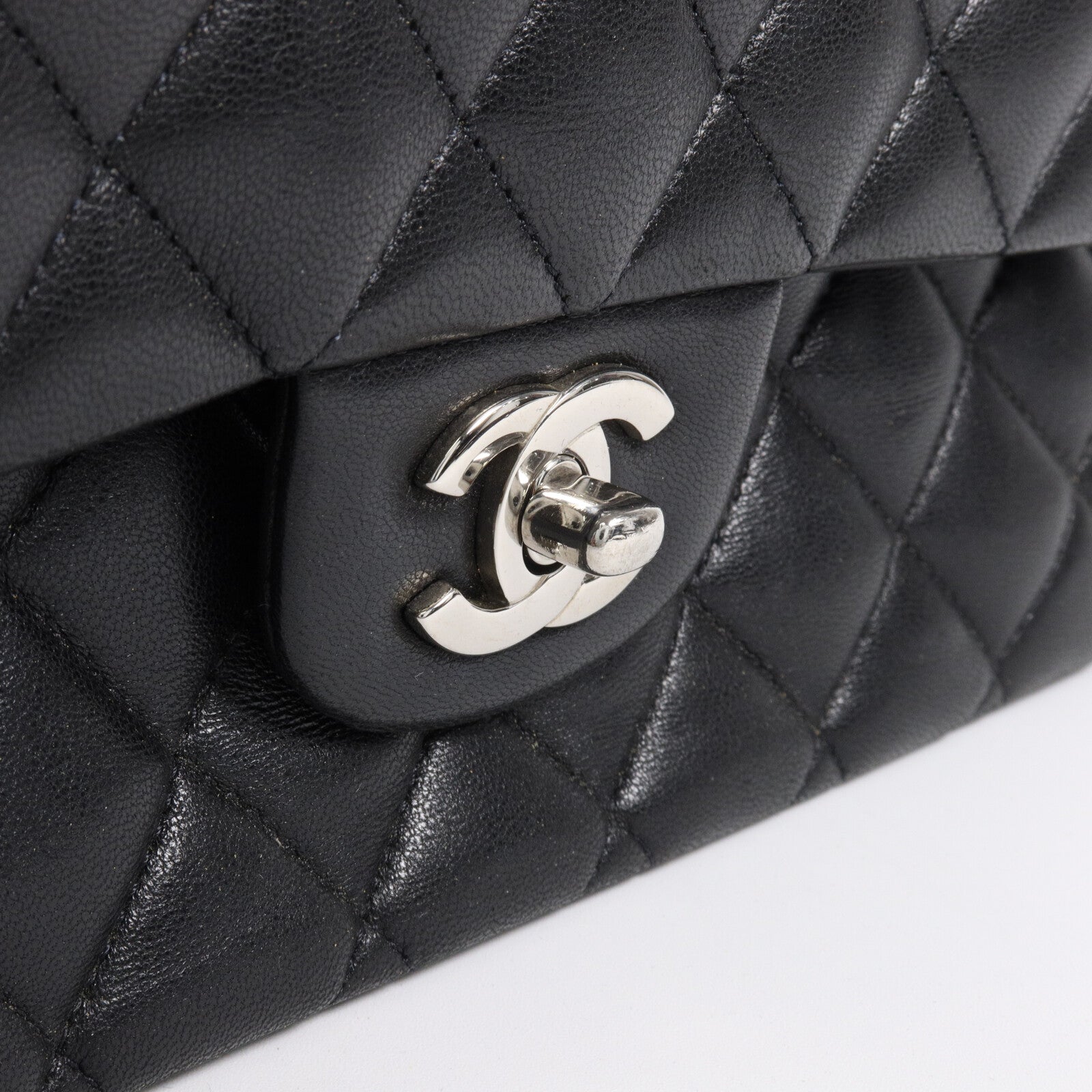 CHANEL 羊皮皮革Classic 25鏈帶肩背袋