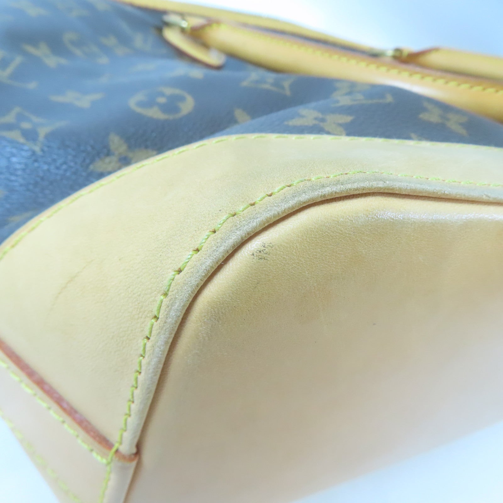 LOUIS VUITTON 【激減優惠】Monogram Lockit Horizontal金扣肩背袋啡色