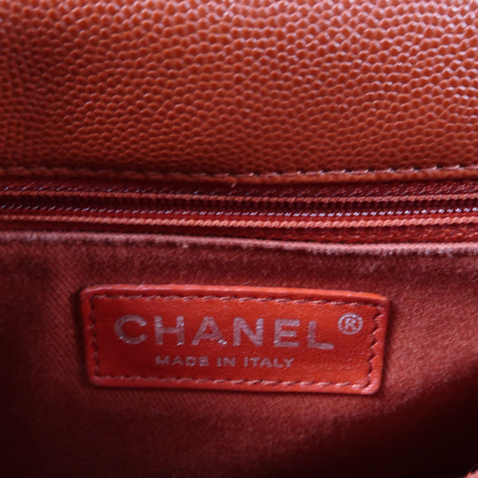 CHANEL 牛皮皮革COCO Handle Meclium鏈帶手挽肩背兩用袋
