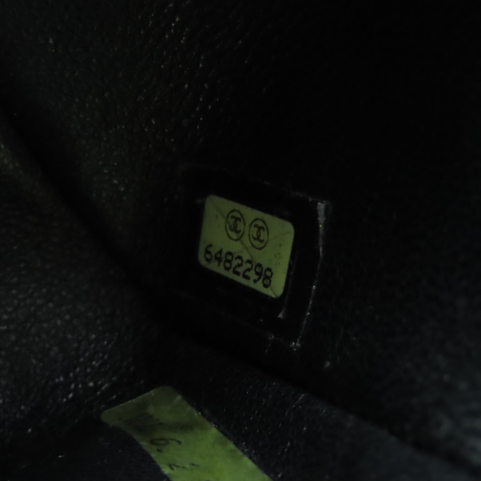 CHANEL 【清倉大減價】牛皮皮革Chain Shoulder Bag銀扣鏈帶肩背袋黑色