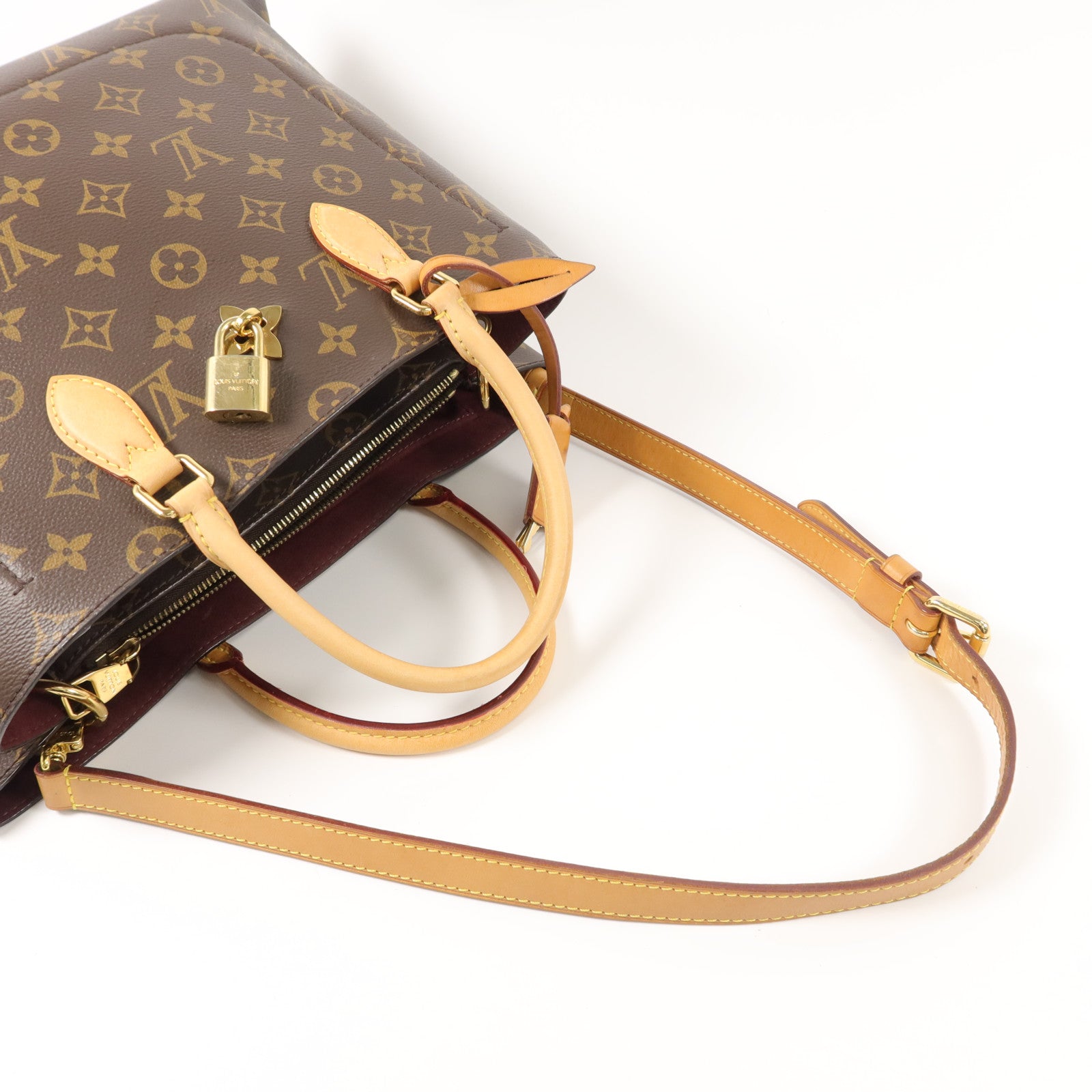 LOUIS VUITTON Monogram Flower Tote手挽肩背兩用袋