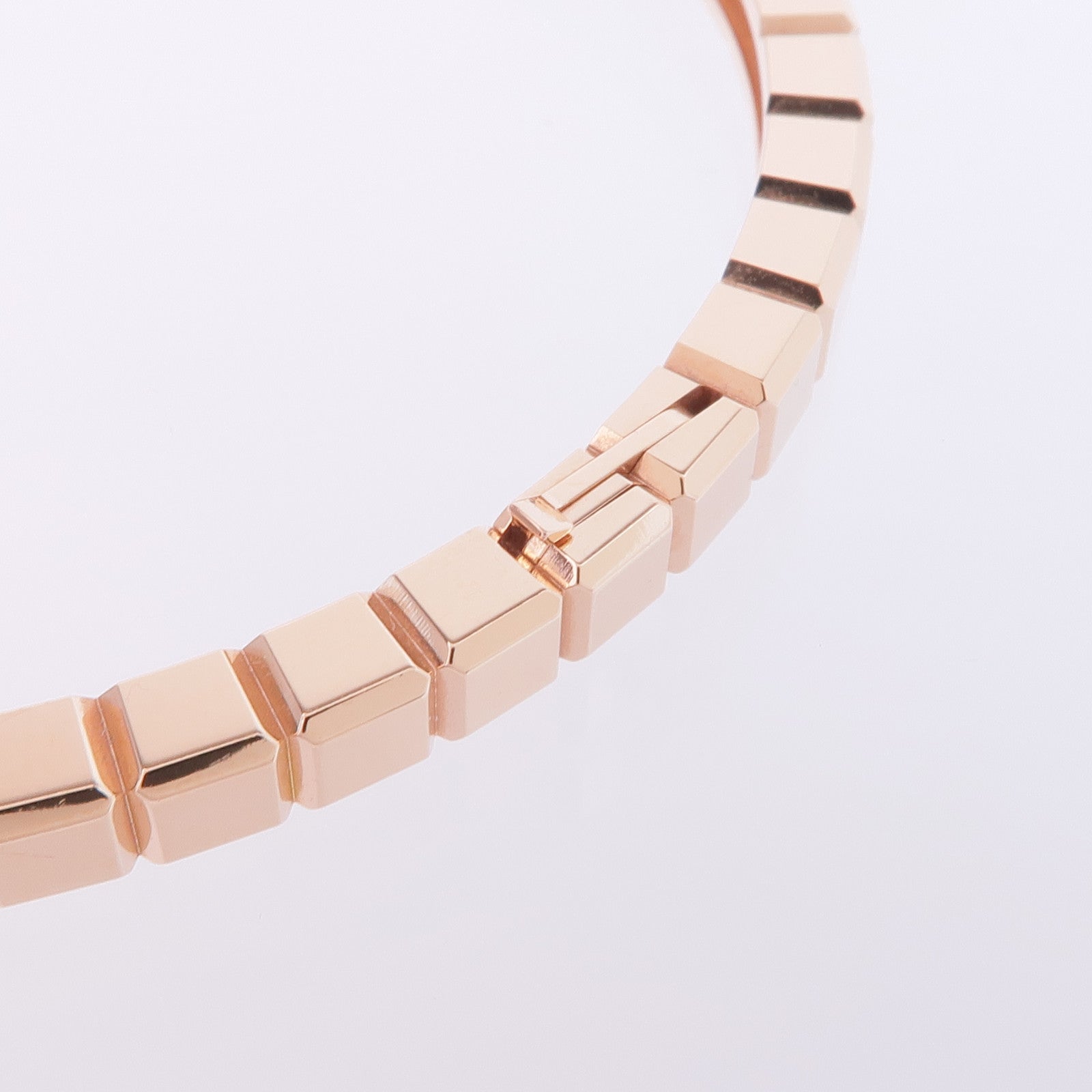 Chopard 18K玫瑰金Ice Cube Pure Bangle L手鐲