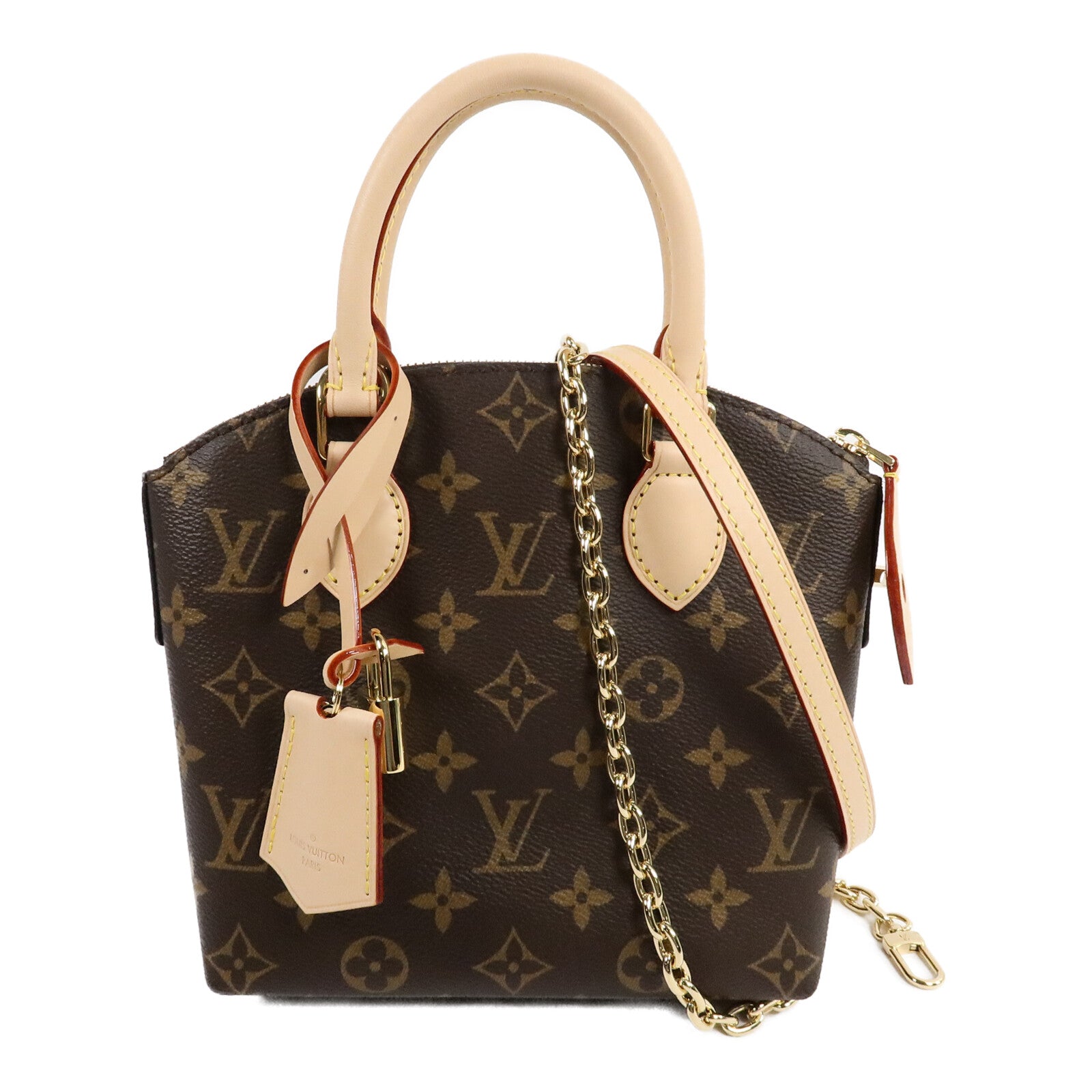 LOUIS VUITTON Monogram Lockit BB手挽肩背兩用袋