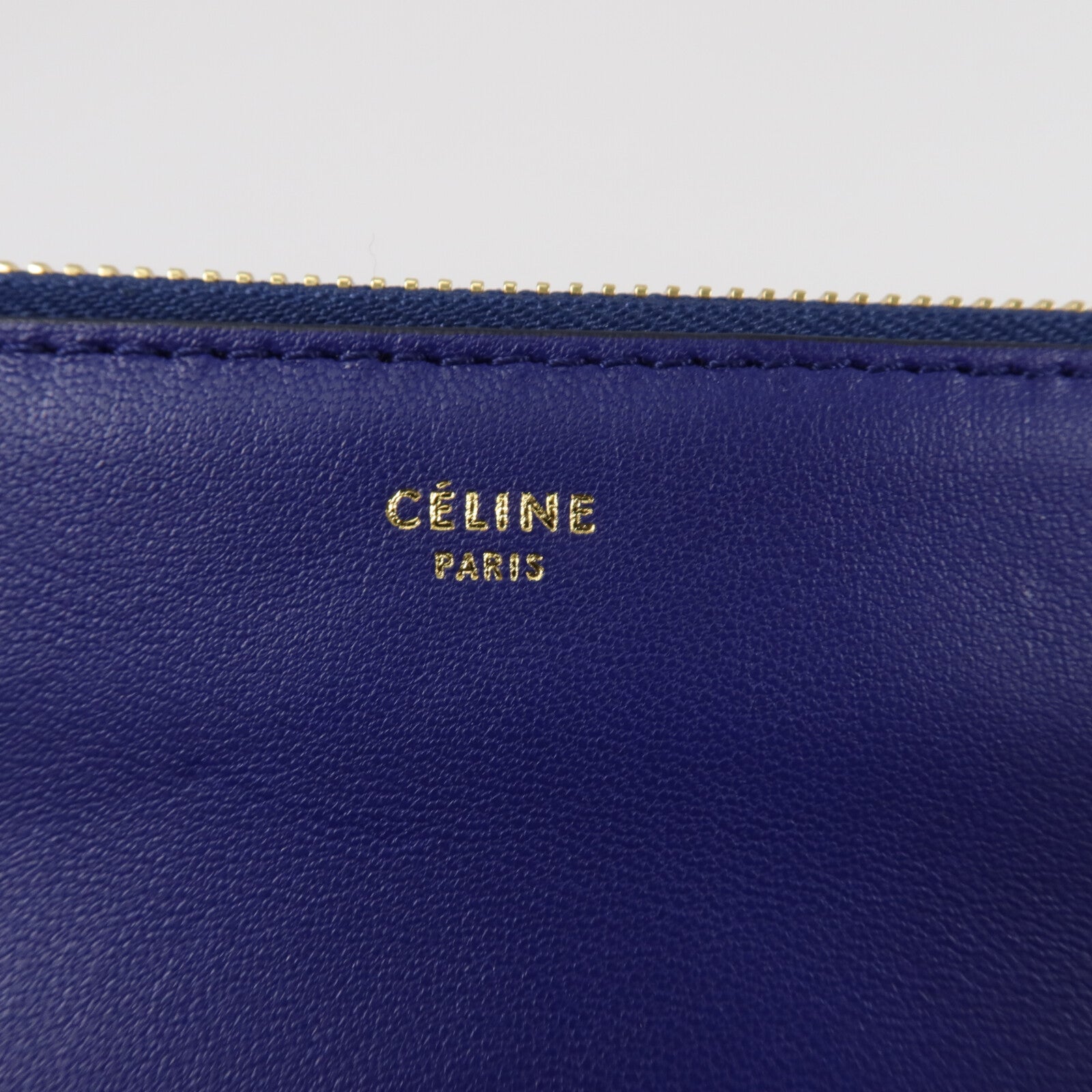 CELINE 牛皮皮革Trio Large肩背袋