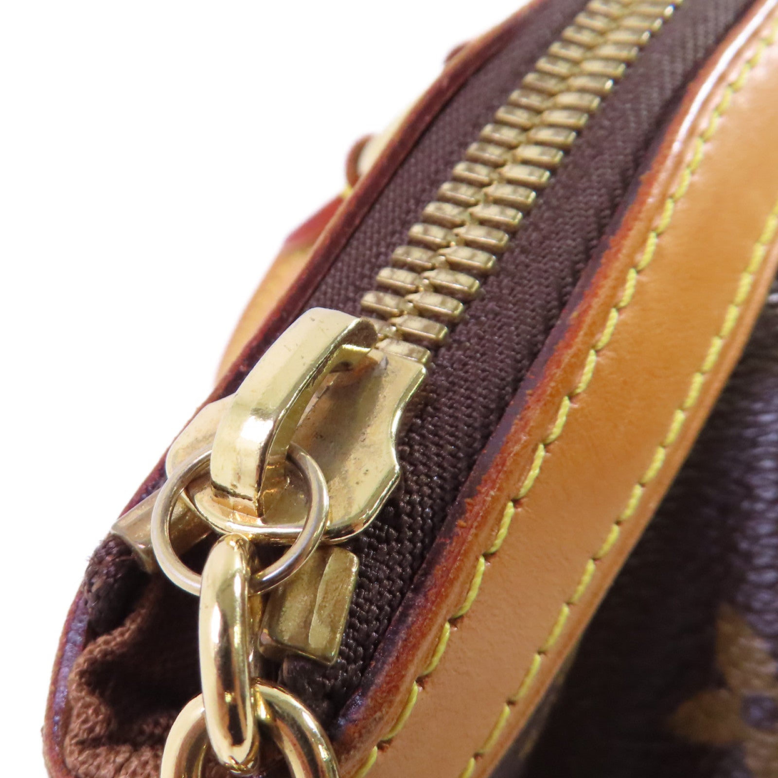 LOUIS VUITTON Monogram Tivoli PM Hand Bag金扣手挽袋啡色