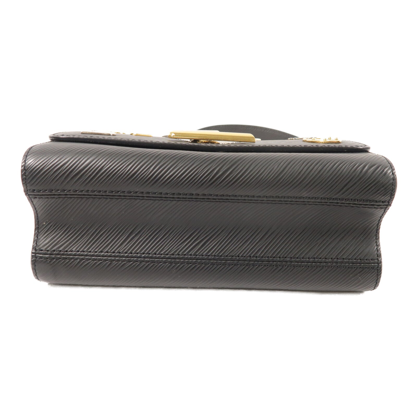 LOUIS VUITTON Epi Twist MM金扣鏈帶肩背袋
