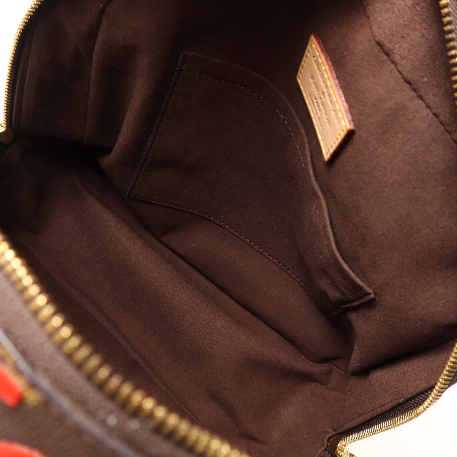 LOUIS VUITTON Monogram Tuffetage Deauville Cube Bag手挽袋