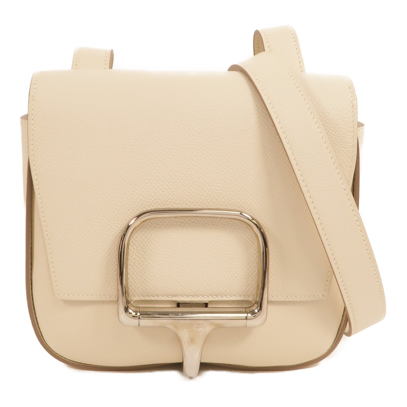 HERMES Epsom皮革Della Cavalleria Mini肩背袋Nata