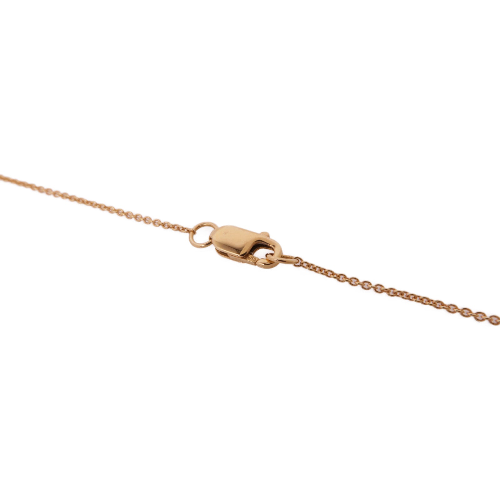 JEWELRY 【激減優惠】18k玫瑰金Garnet Necklace石榴石項鍊