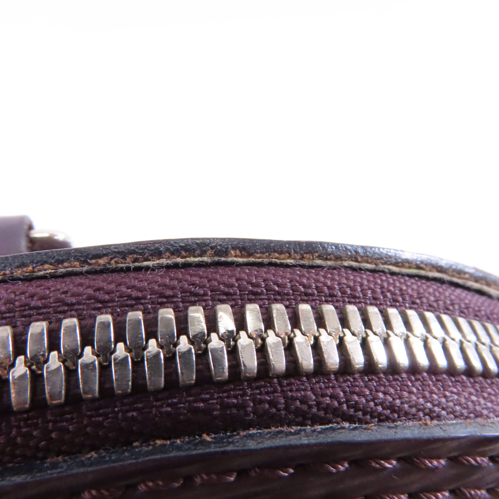 LOUIS VUITTON Epi Alma PM銀扣手挽袋紫色