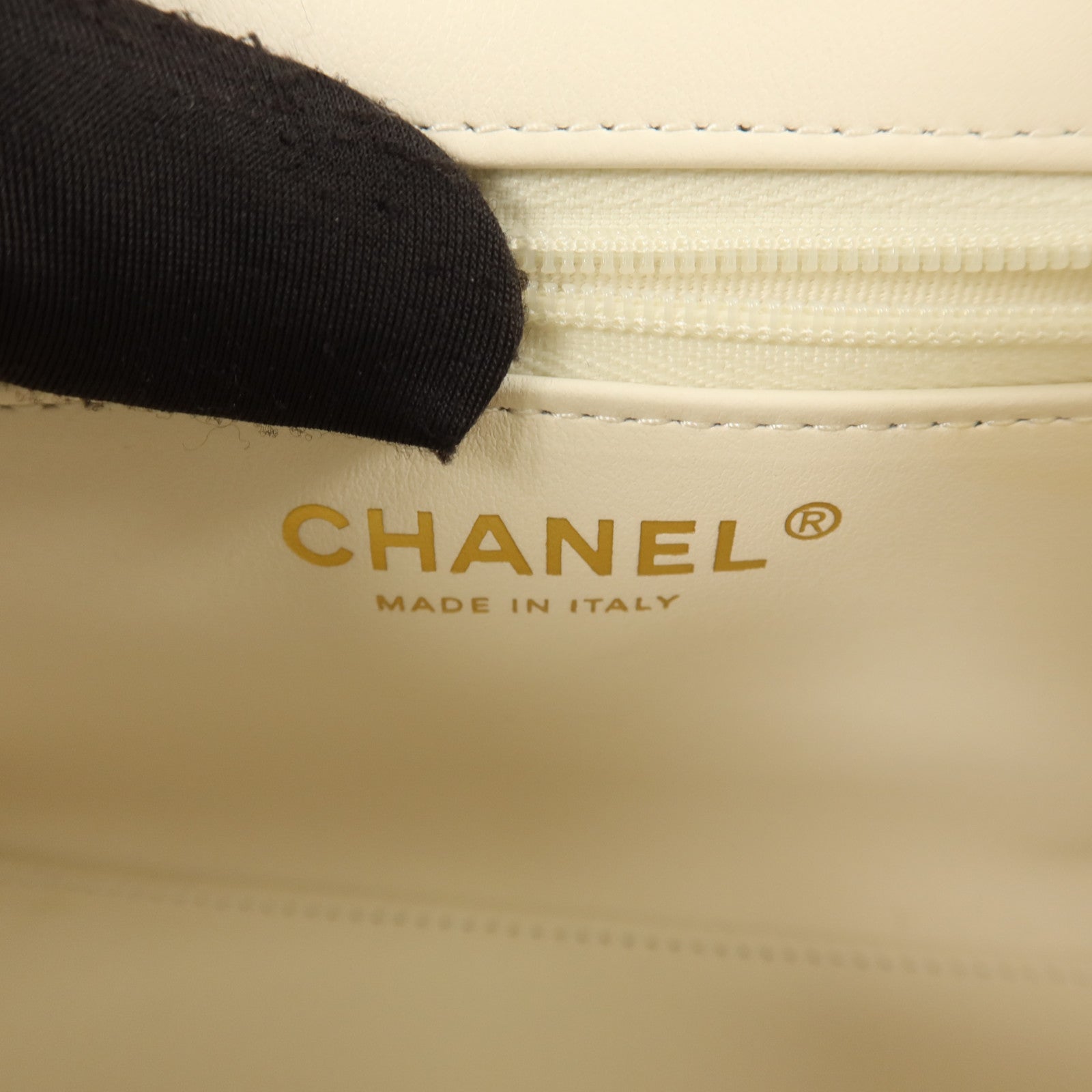 CHANEL 牛皮皮革Kelly Bag金扣鏈帶手挽肩背兩用袋