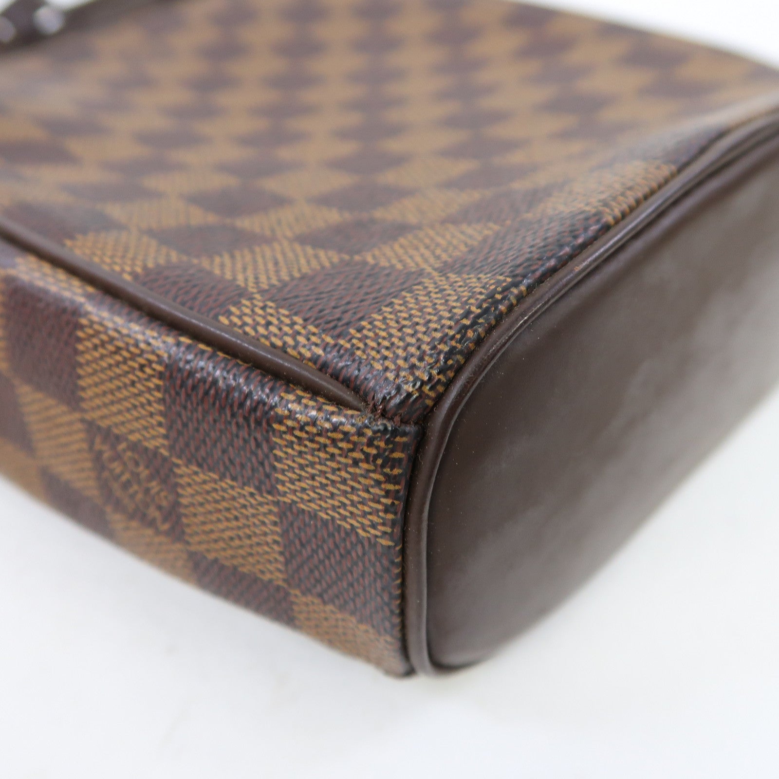 LOUIS VUITTON 【激減優惠】Damier Ipanema PM金扣肩背袋啡色