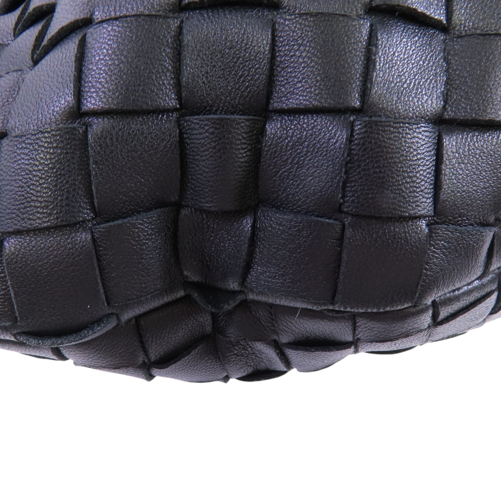 BOTTEGA VENETA 織紋皮革Jodie Tote銀扣肩背袋