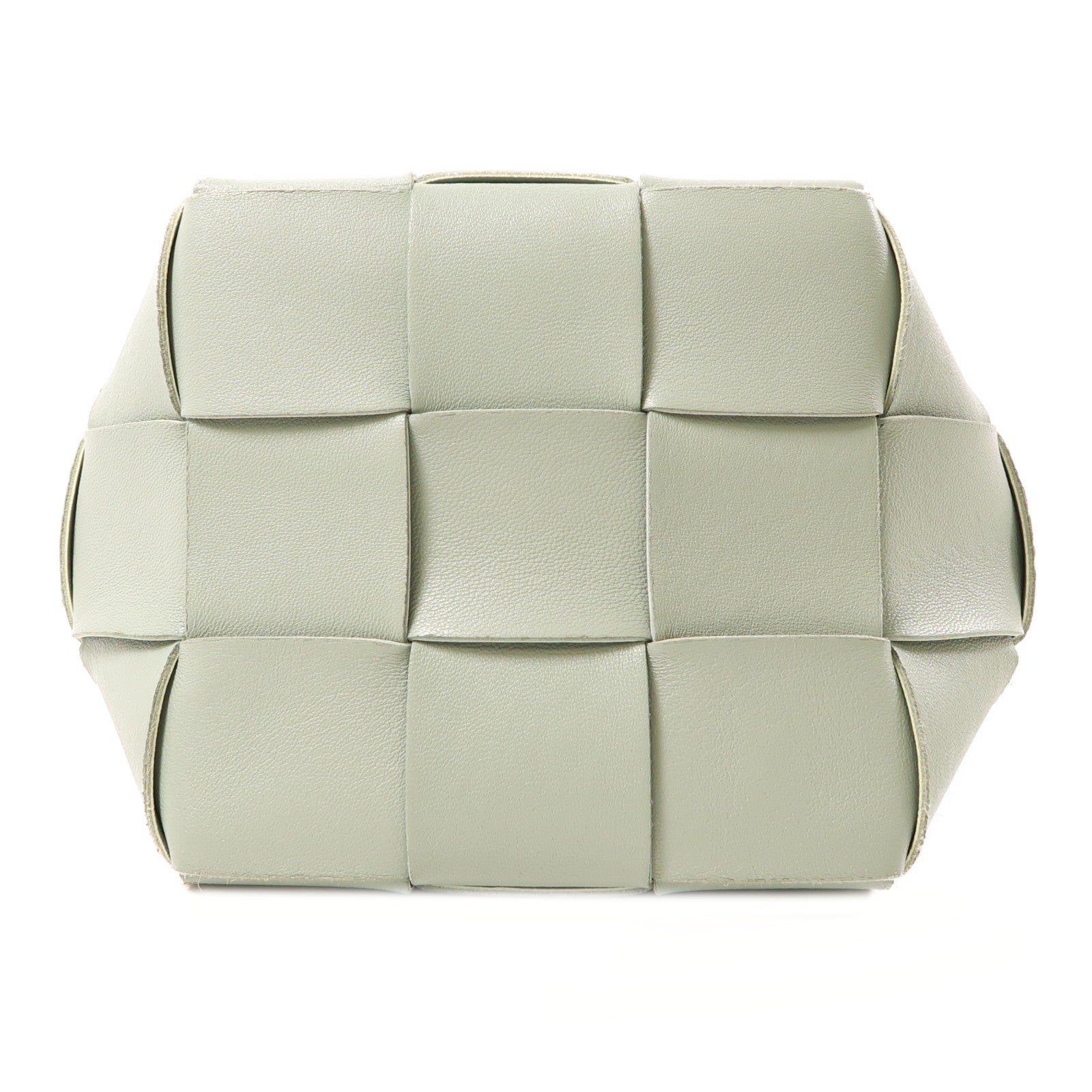 BOTTEGA VENETA 牛皮皮革Shoulder Bag肩背袋淺綠色