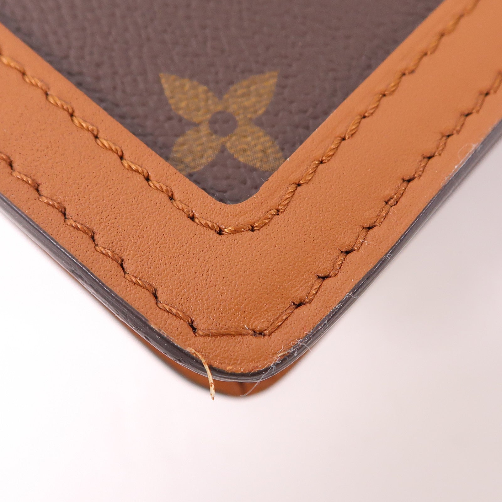 LOUIS VUITTON Monogram/Monogram Reverse Dauphine MM金扣手挽肩背兩用袋