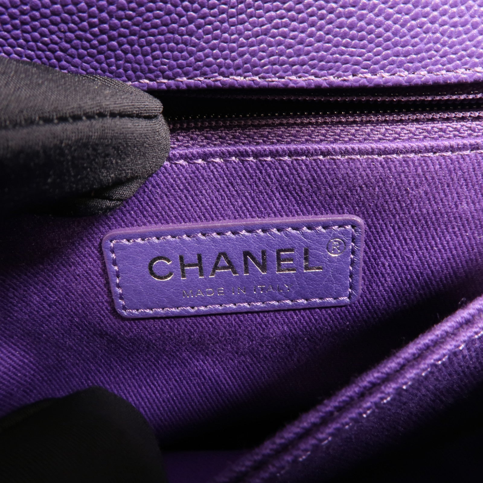 CHANEL 牛皮皮革Coco Handle Small鏈帶手挽肩背兩用袋