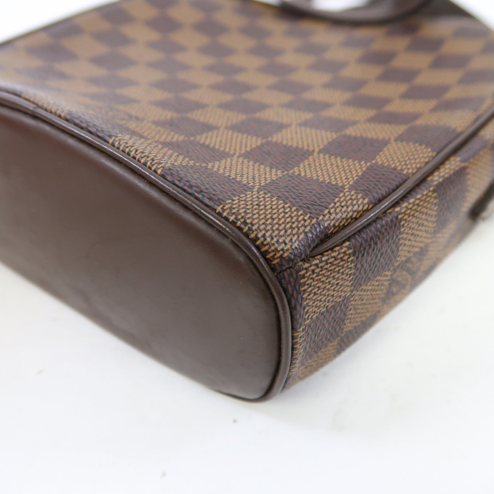 LOUIS VUITTON 【激減優惠】Damier Ipanema PM金扣肩背袋啡色
