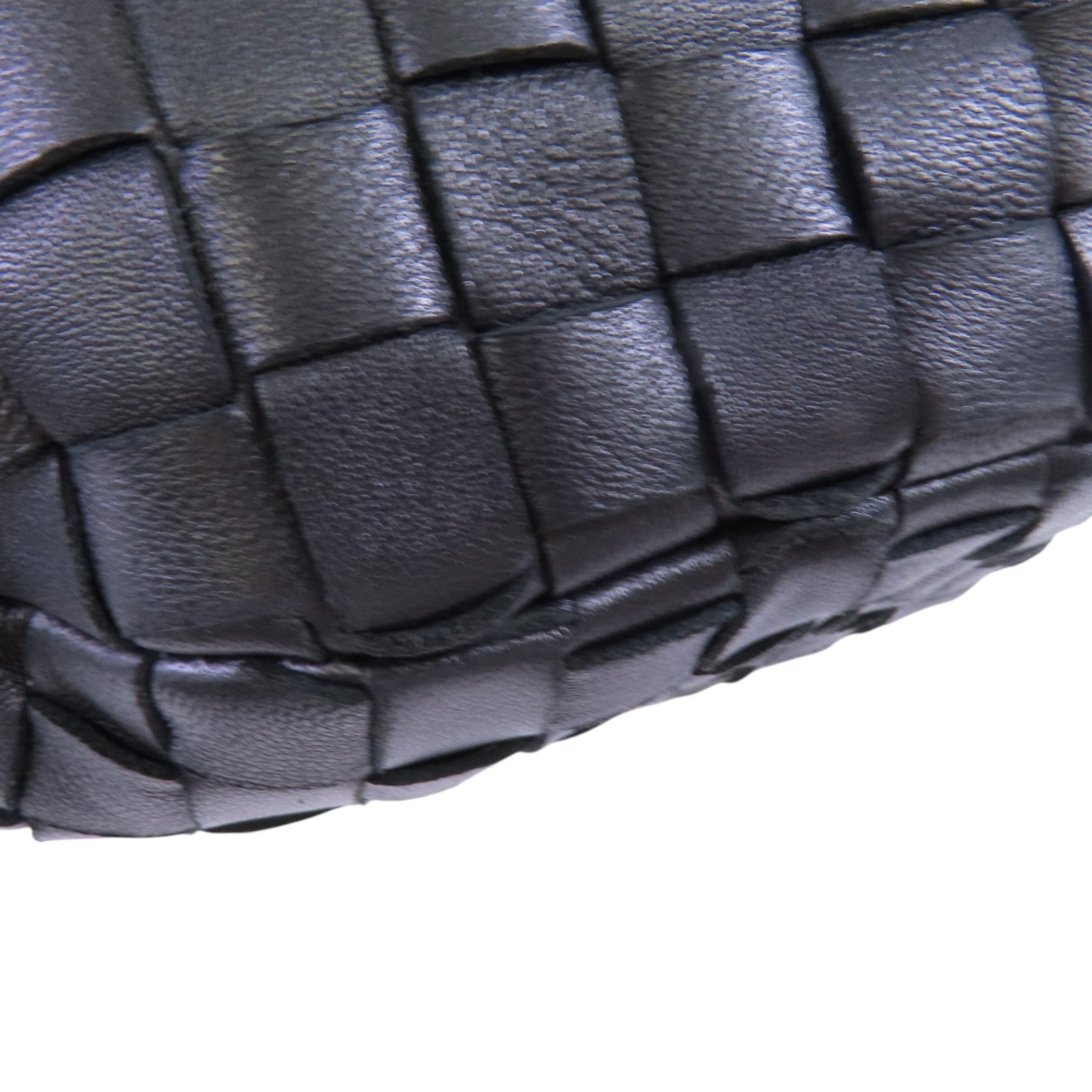 BOTTEGA VENETA 織紋皮革Jodie Tote銀扣肩背袋