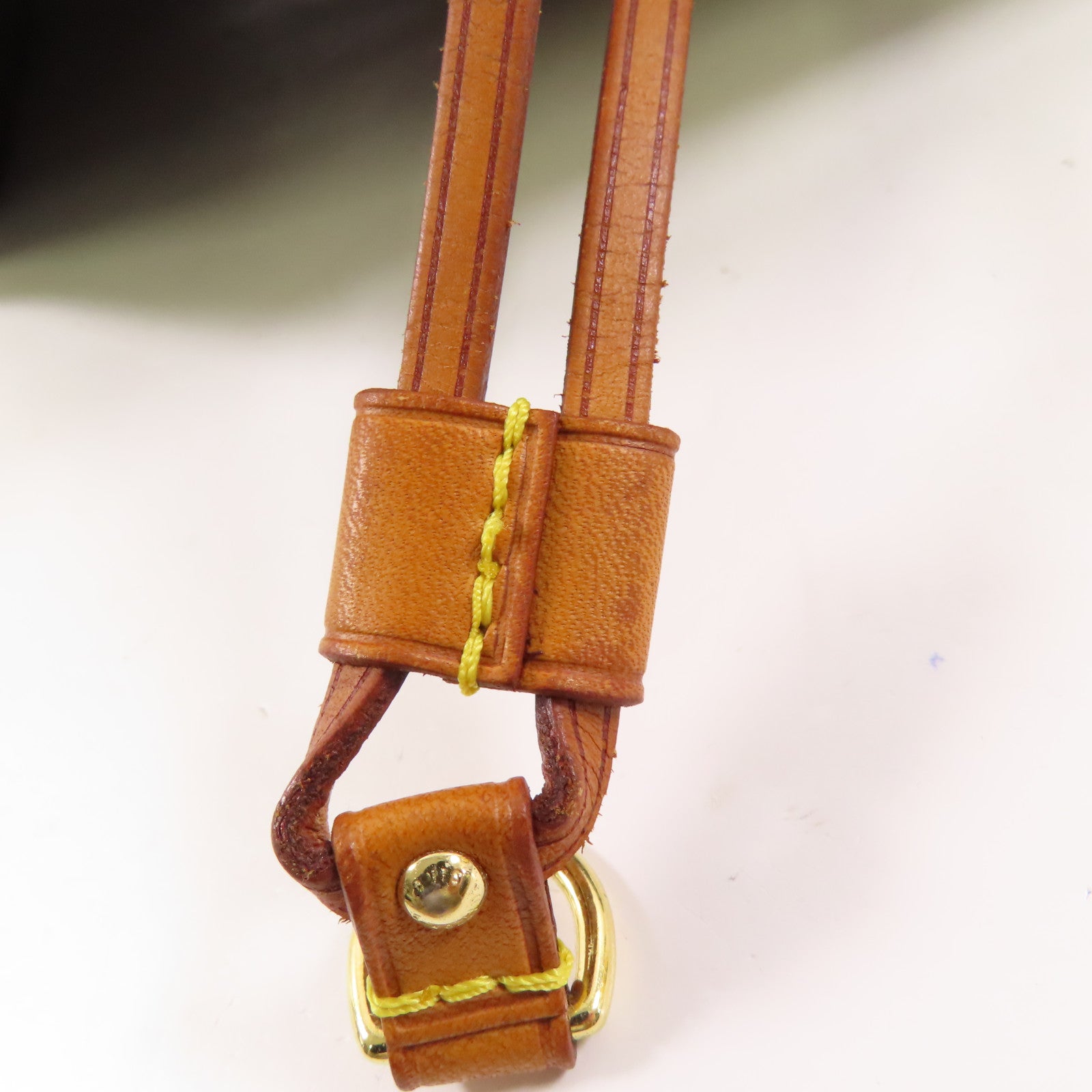 LOUIS VUITTON Monogram Neverfull MM金扣手挽袋