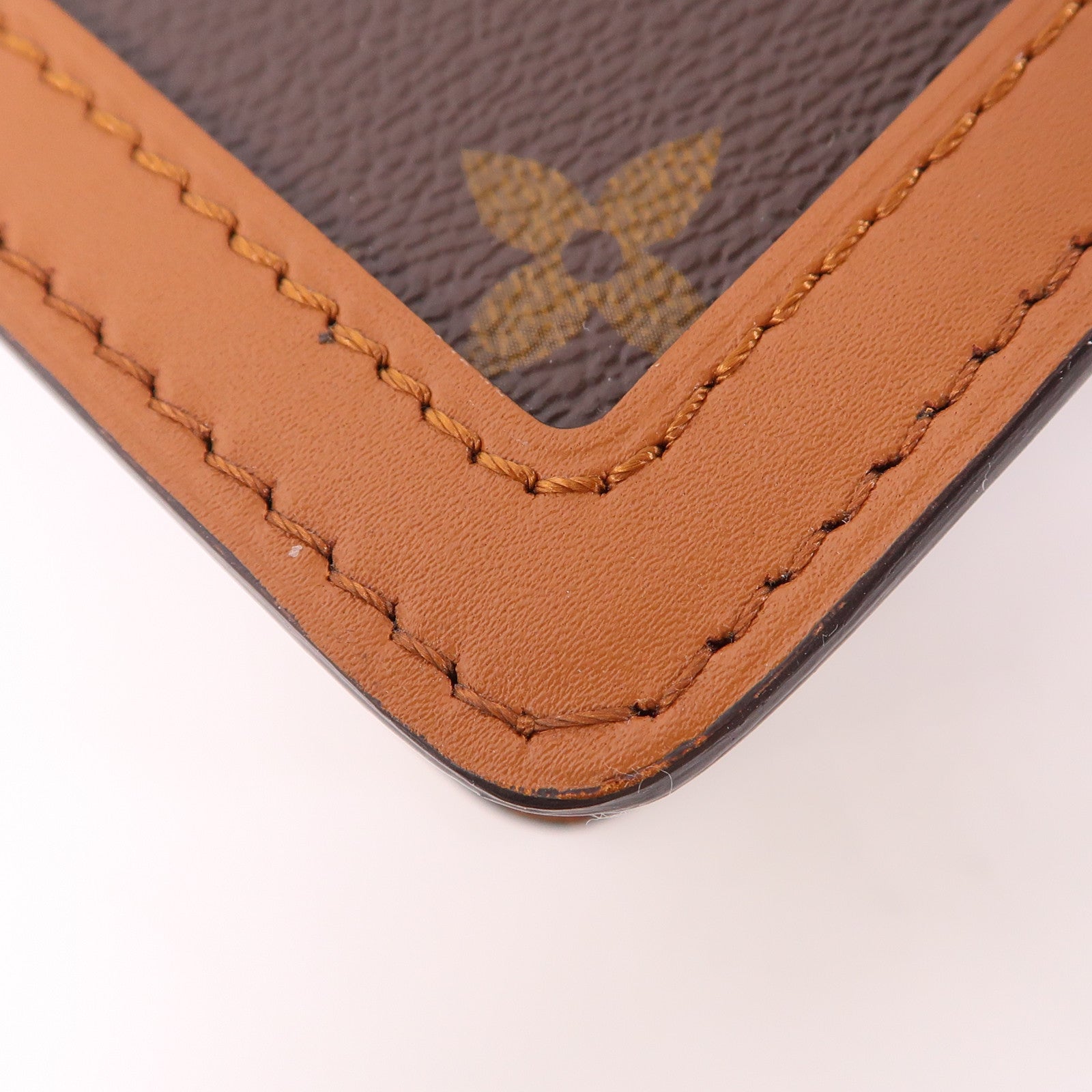 LOUIS VUITTON Monogram/Monogram Reverse Dauphine MM金扣手挽肩背兩用袋