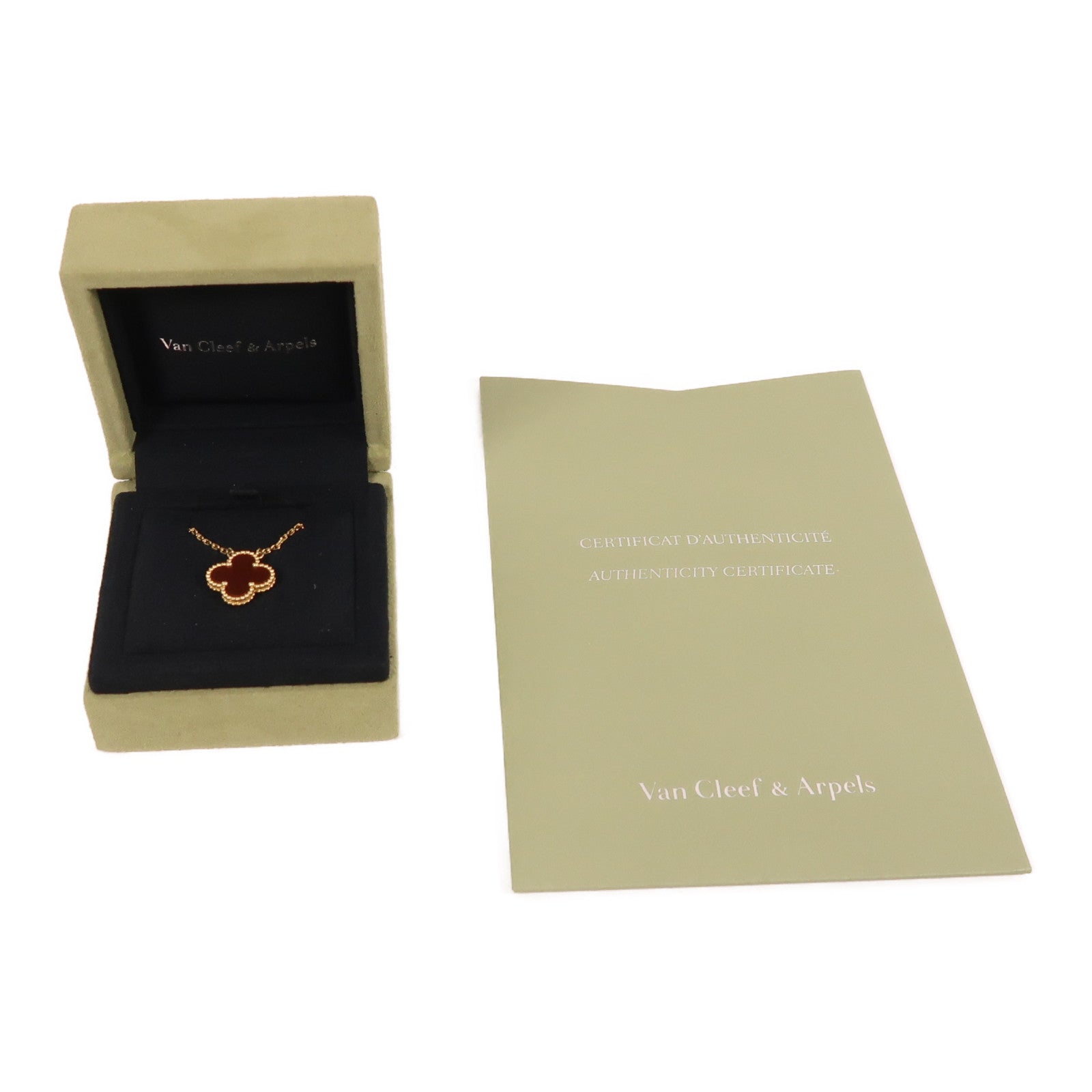 Van Cleef & Arpels 18K金Vintage Alhambra Pendant項鍊