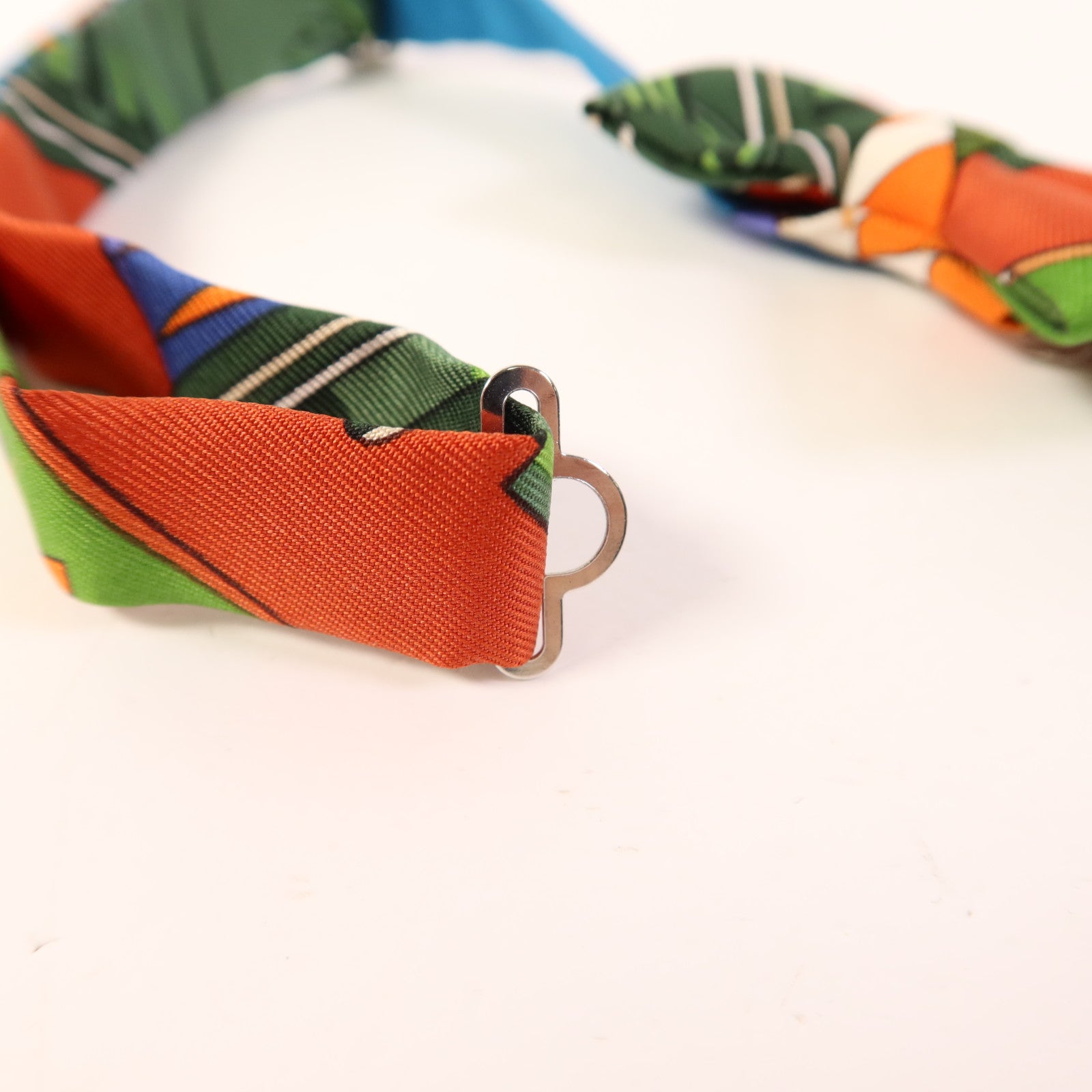 HERMES 絲質Bow Tie領結