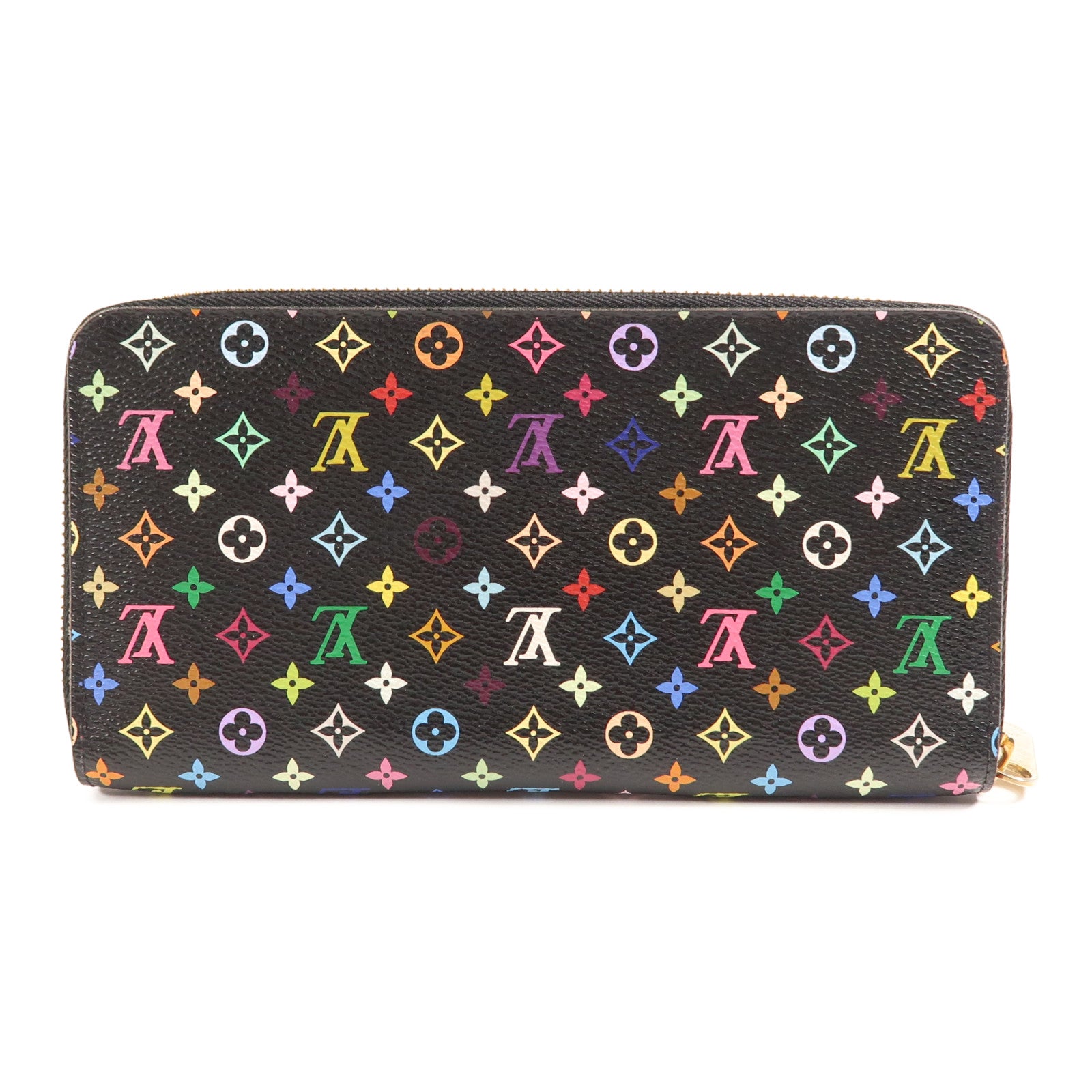 LOUIS VUITTON Monogram Multicolore Zipper Long Wallet金扣長錢包