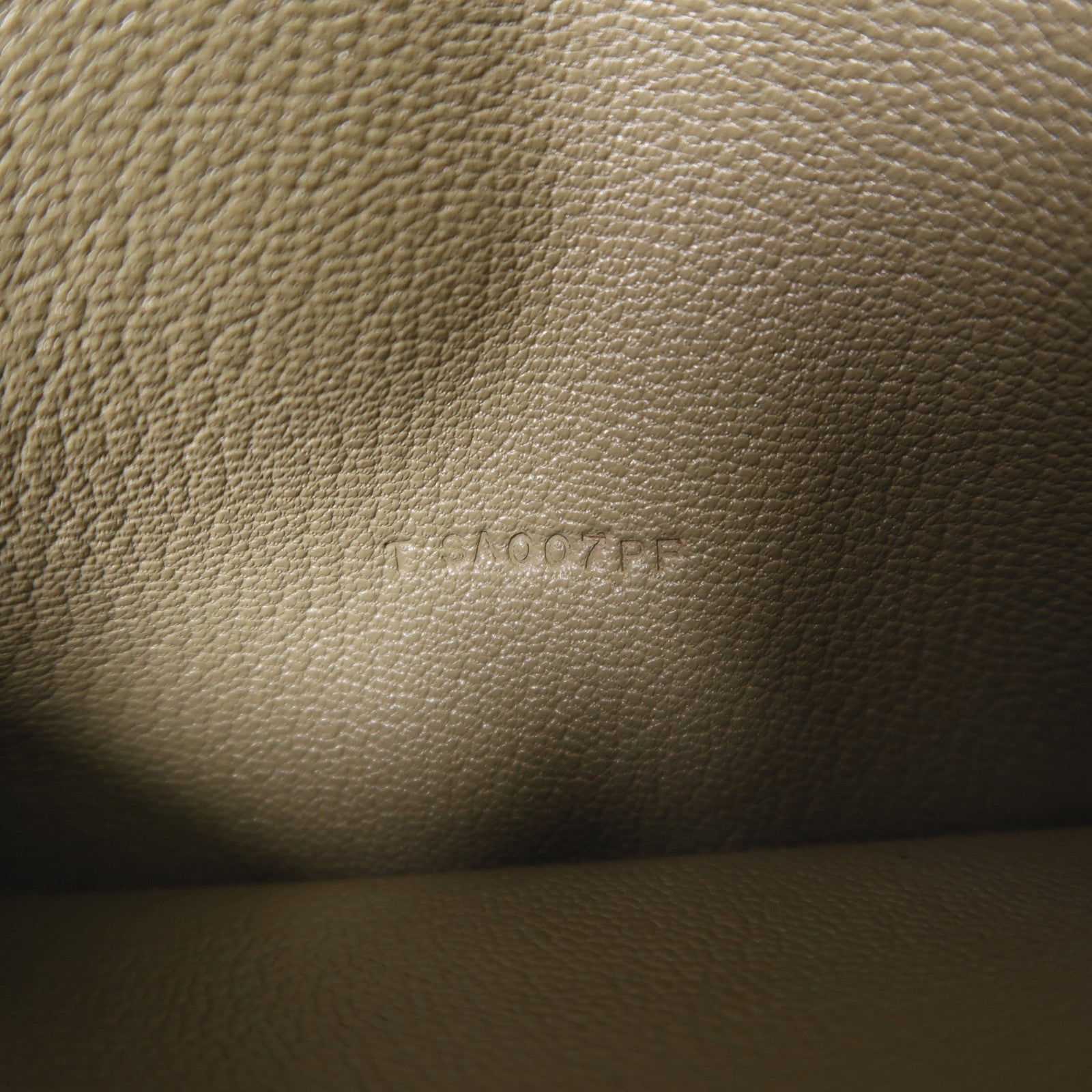 HERMES 鴕鳥皮革Bearn Long Wallet銀扣長錢包