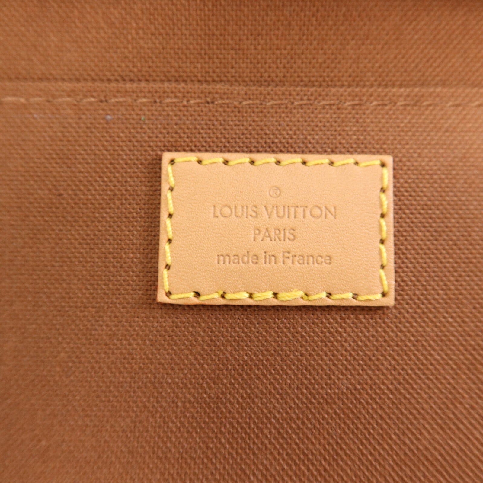 LOUIS VUITTON 【激減優惠】Monogram Petit Sac Plat金扣手挽肩背兩用袋