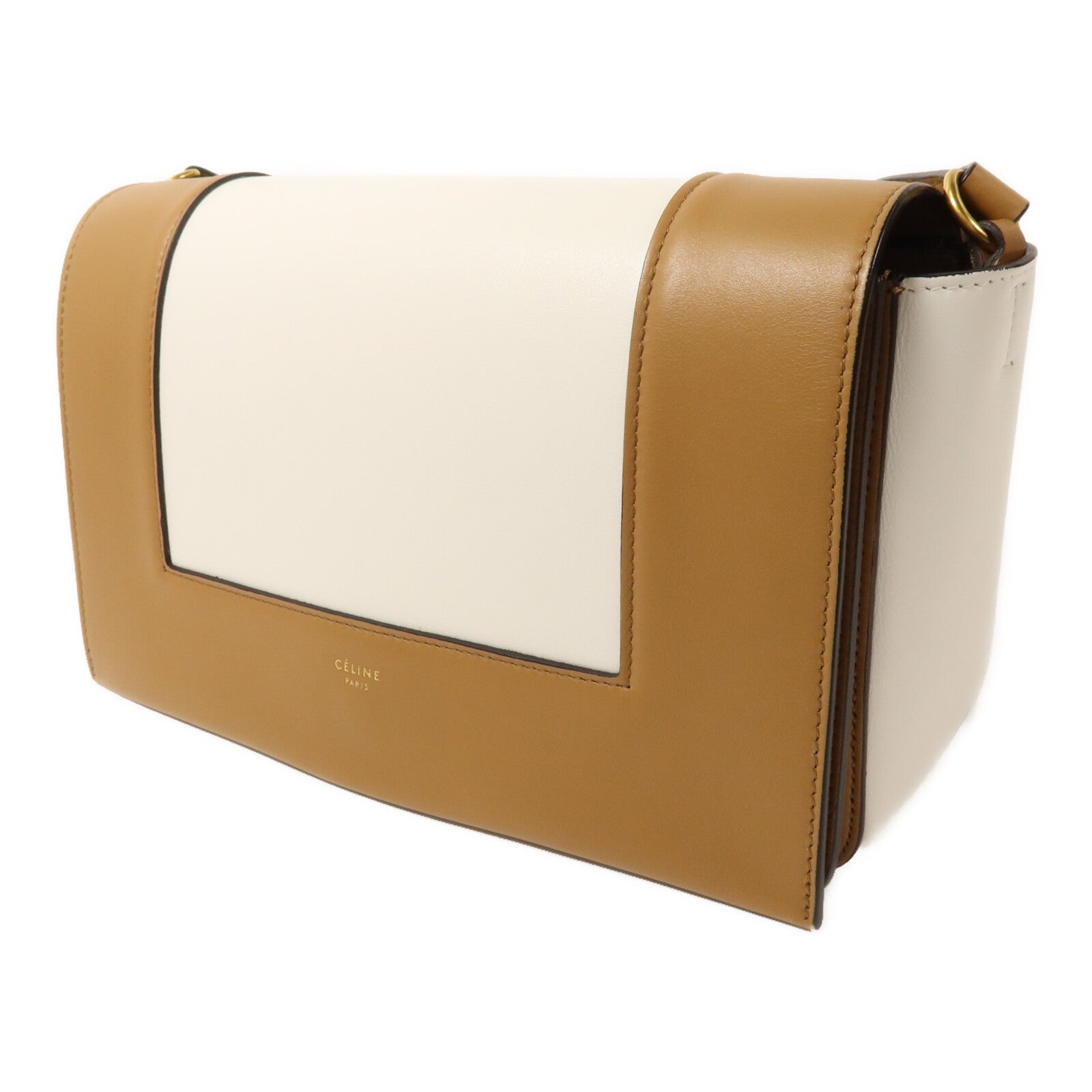 CELINE 牛皮皮革Frame Bag肩背袋