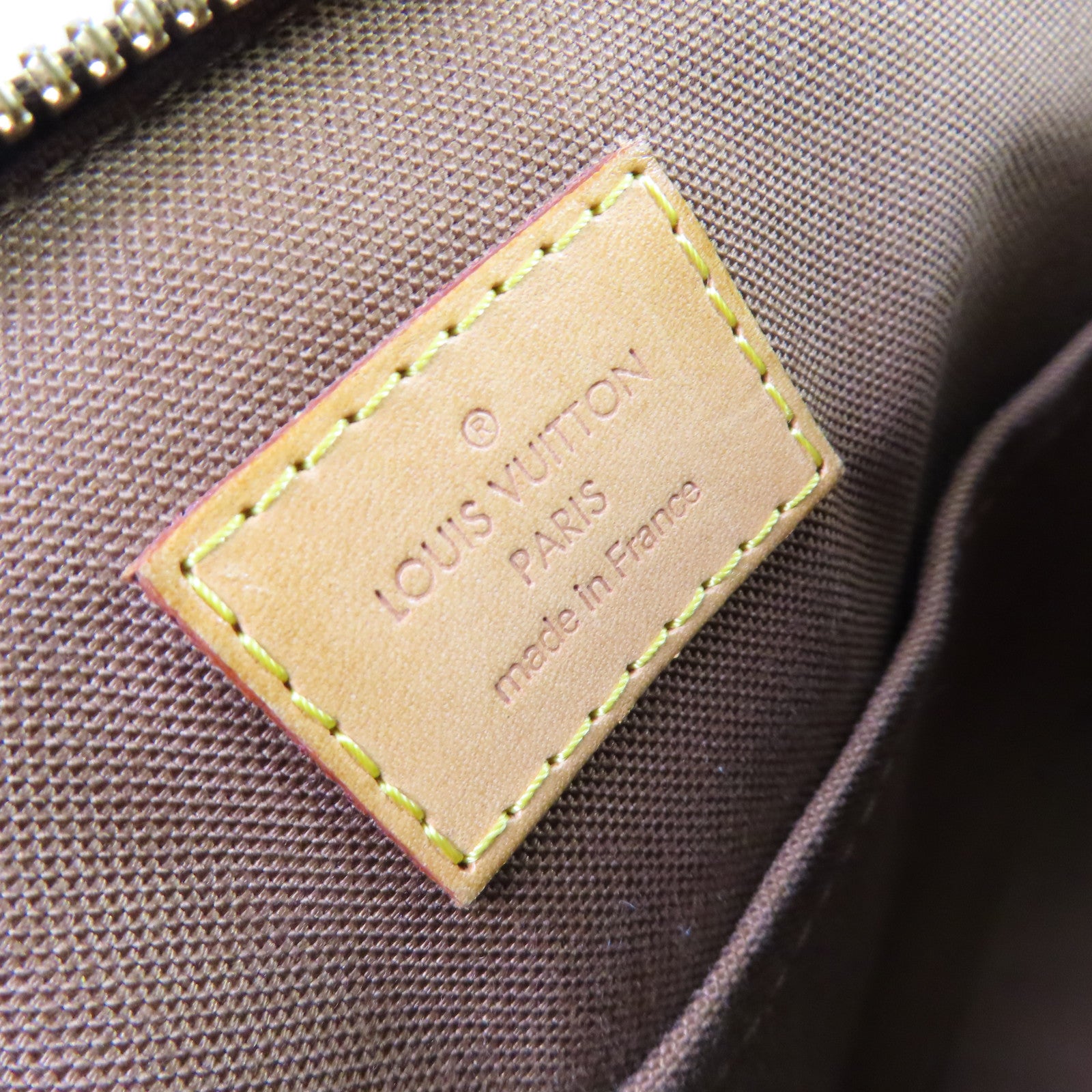 LOUIS VUITTON Monogram Tivoli PM Hand Bag金扣手挽袋啡色
