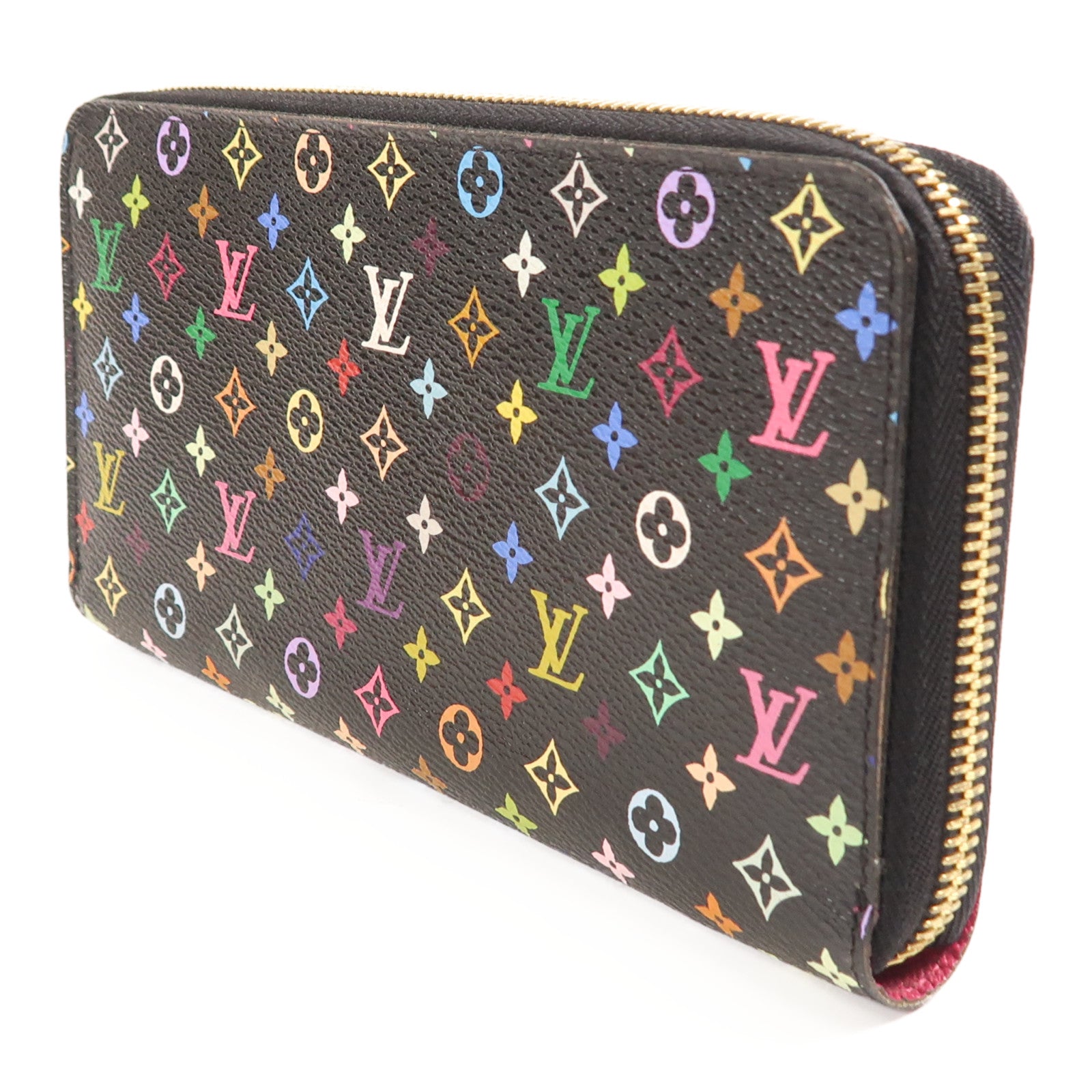 LOUIS VUITTON Monogram Multicolore Zipper Long Wallet金扣長錢包