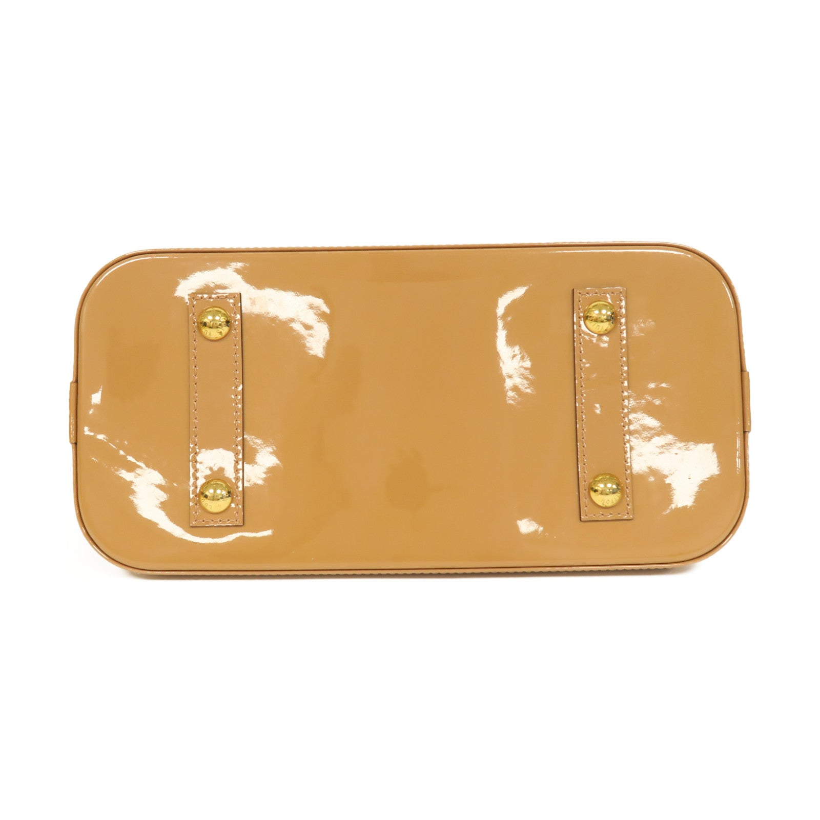 LOUIS VUITTON **【激減優惠】Vernis Alma PM金扣手挽袋啡色