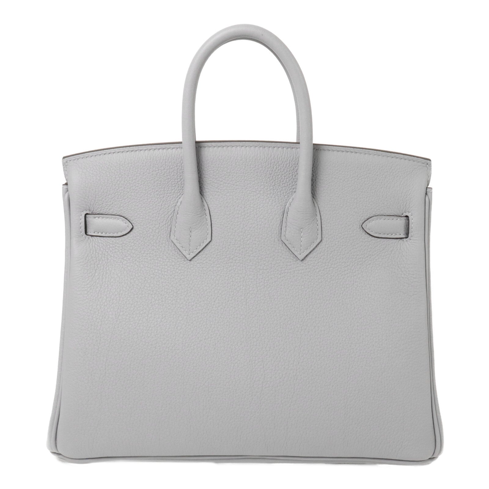 HERMES Togo皮革Birkin 25手挽袋Gris Pantin