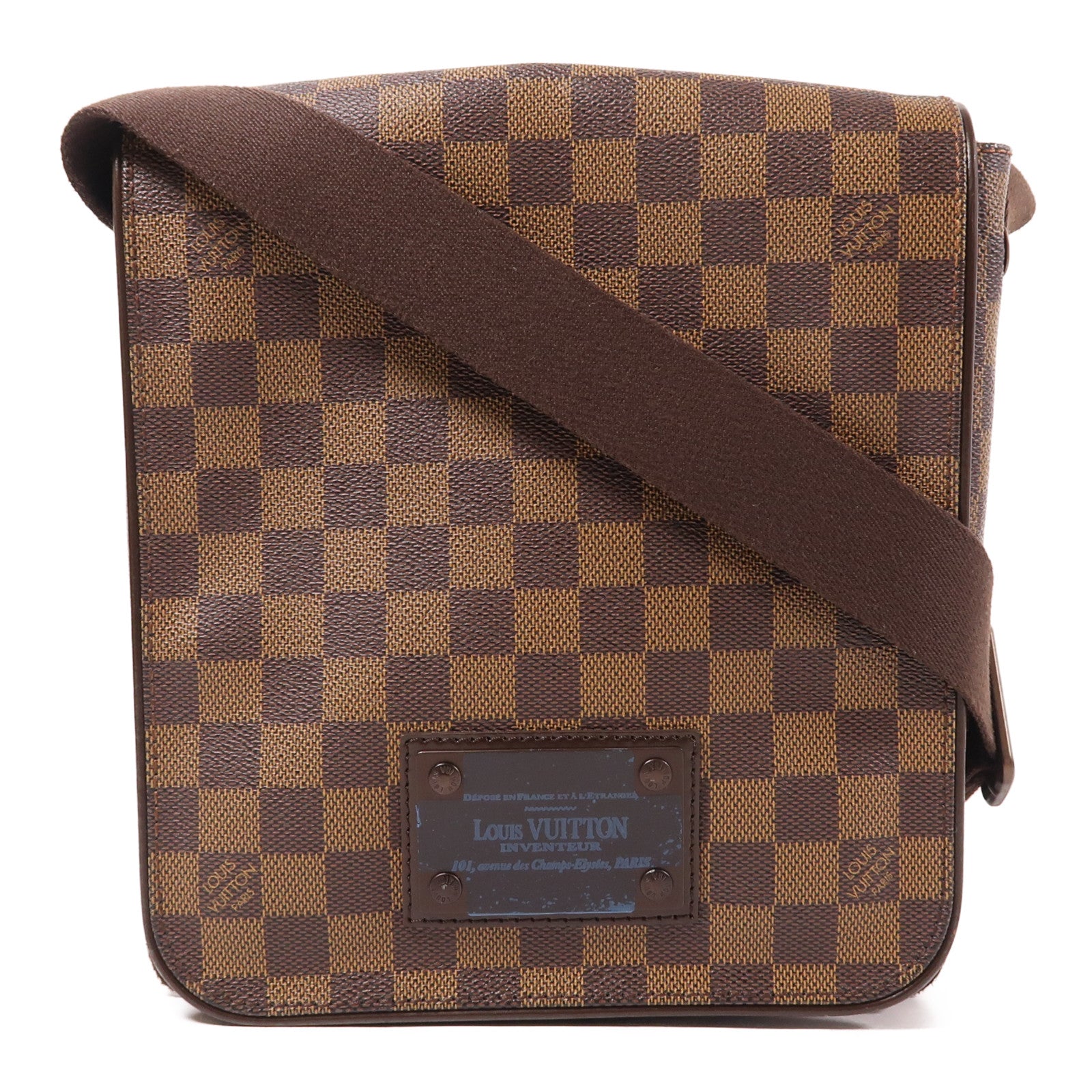 LOUIS VUITTON Damier Brooklyn PM肩背袋