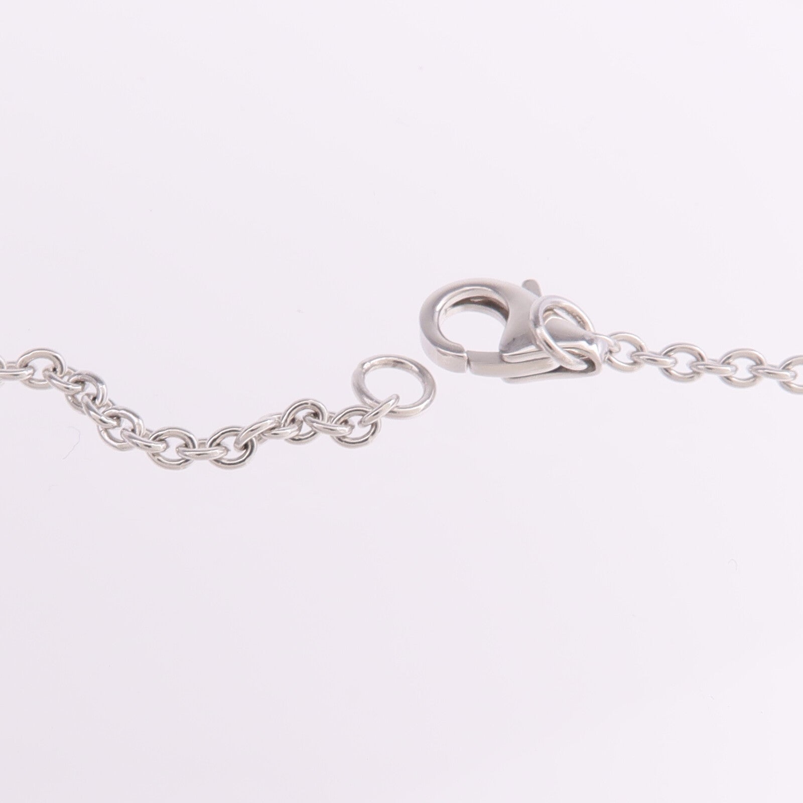 CARTIER 18K白金Love Necklace項鍊