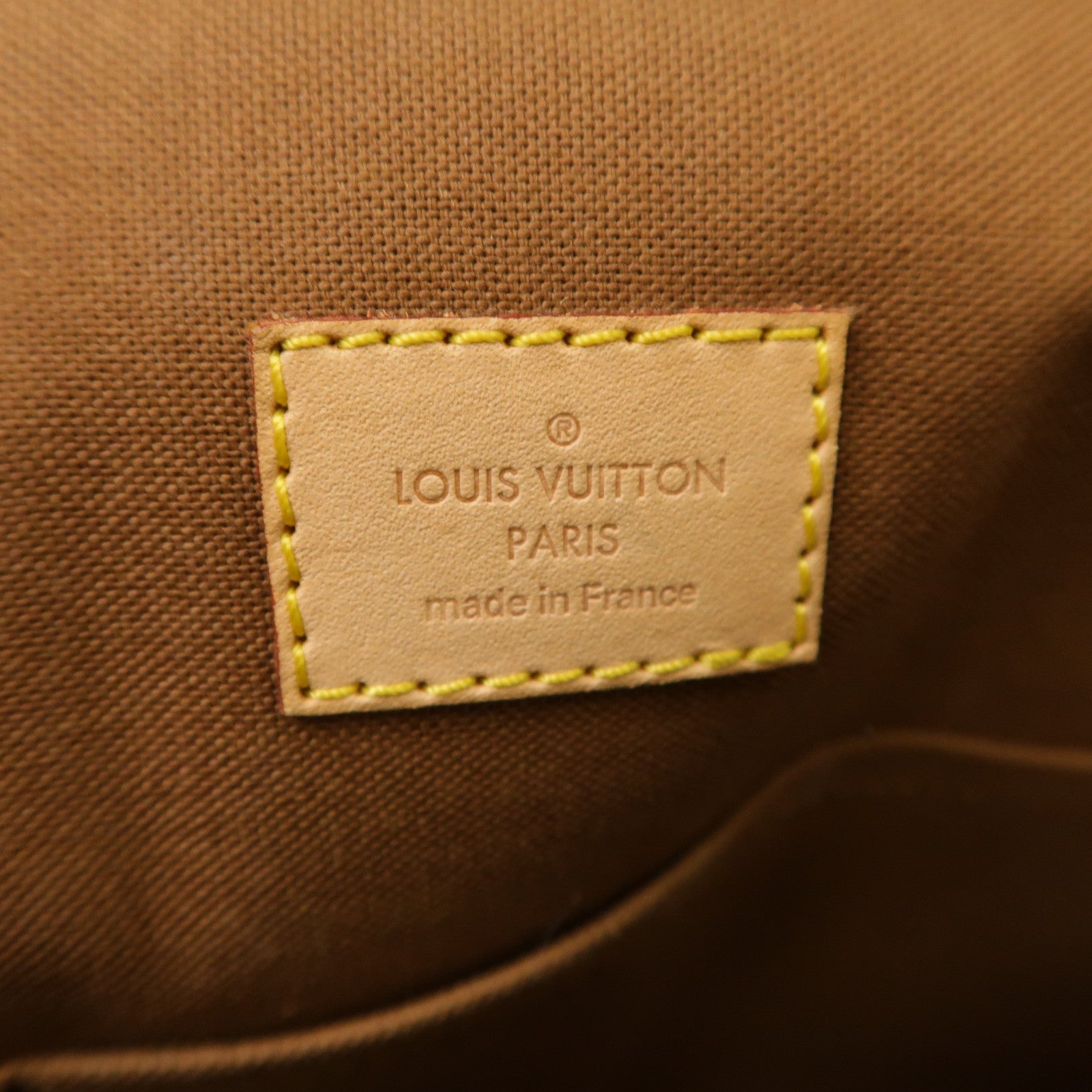 LOUIS VUITTON Monogram Tivoli GM金扣手挽袋啡色