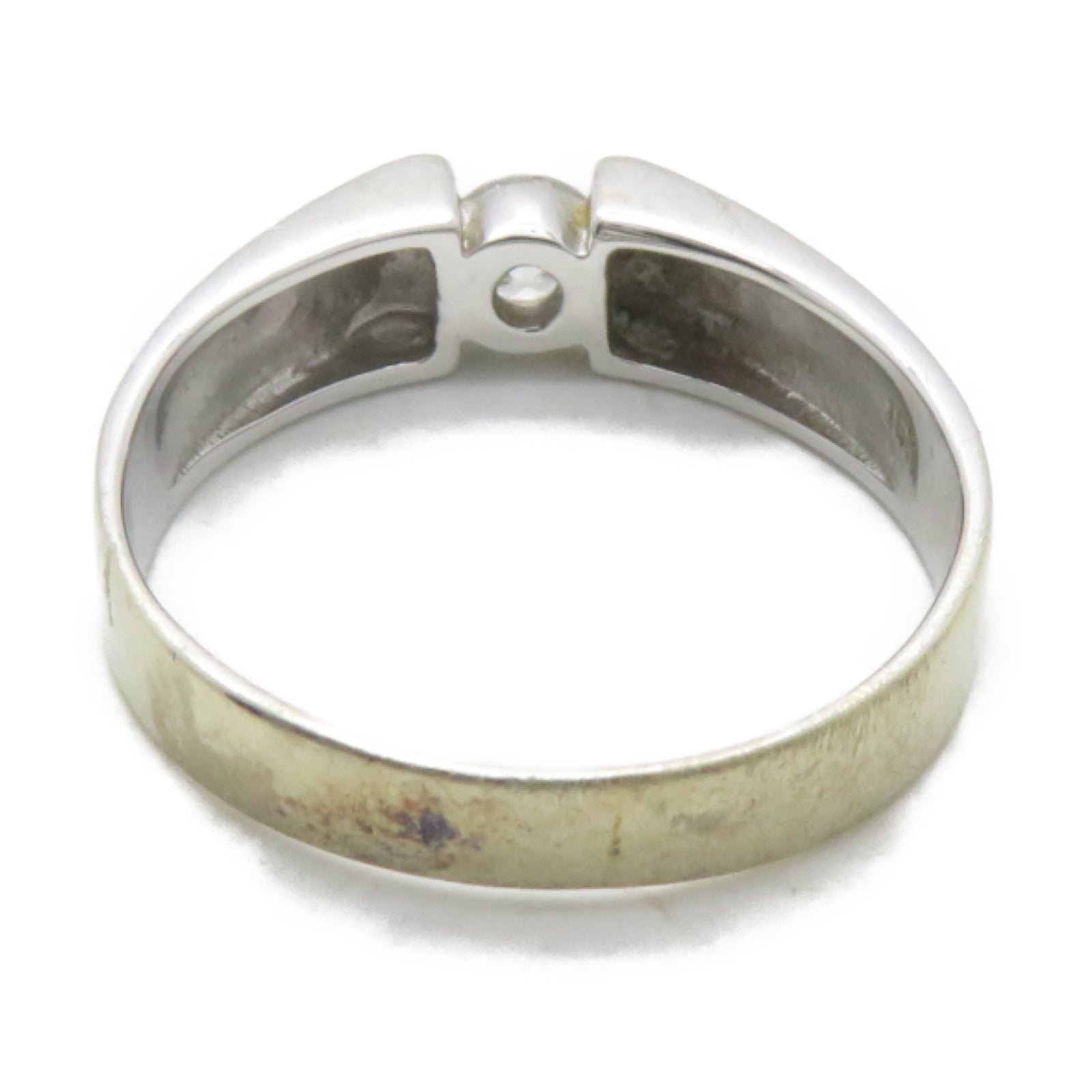 JEWELRY 【激減優惠】18K白金Diamond Ring 0.34ct鑽石戒指US#9.25