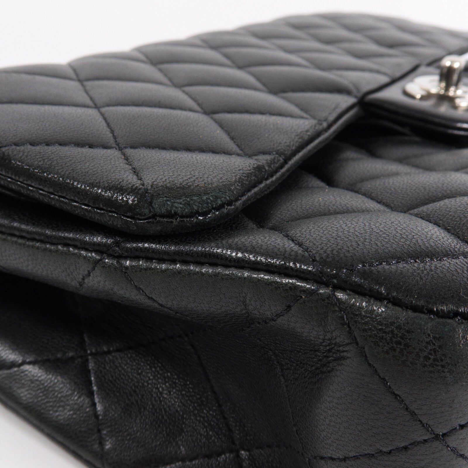 CHANEL 羊皮皮革Classic 25鏈帶肩背袋