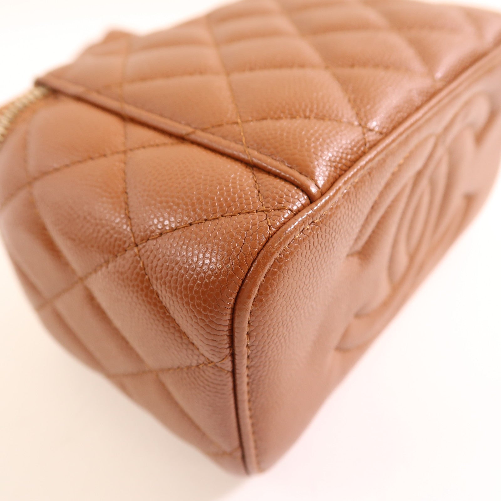 CHANEL 牛皮皮革Shoulder bag金扣鏈帶肩背袋